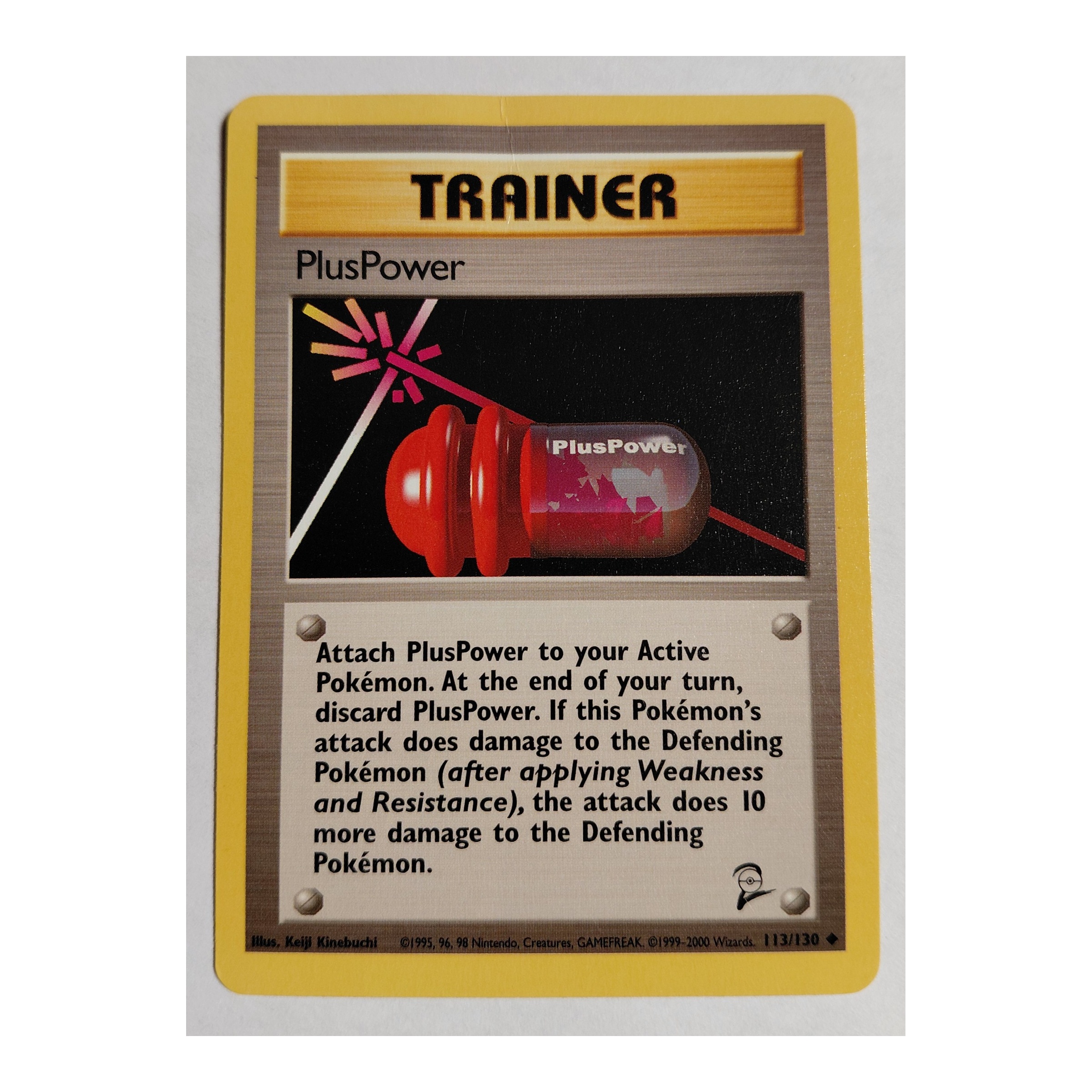 PlusPower Uncommon BASE4: Base Set 2 113/130 NM