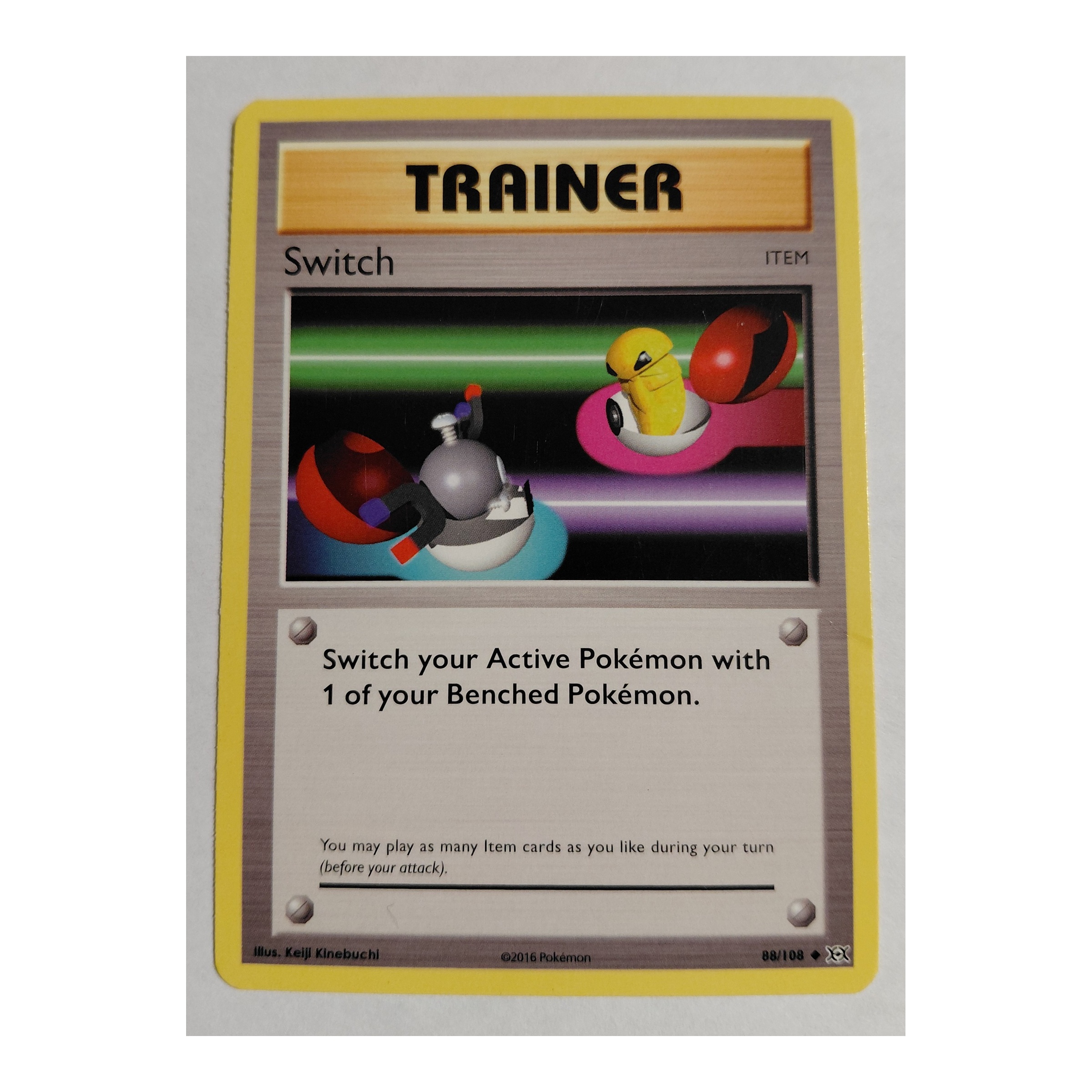 Switch Uncommon XY12: Evolutions 88/108 NM
