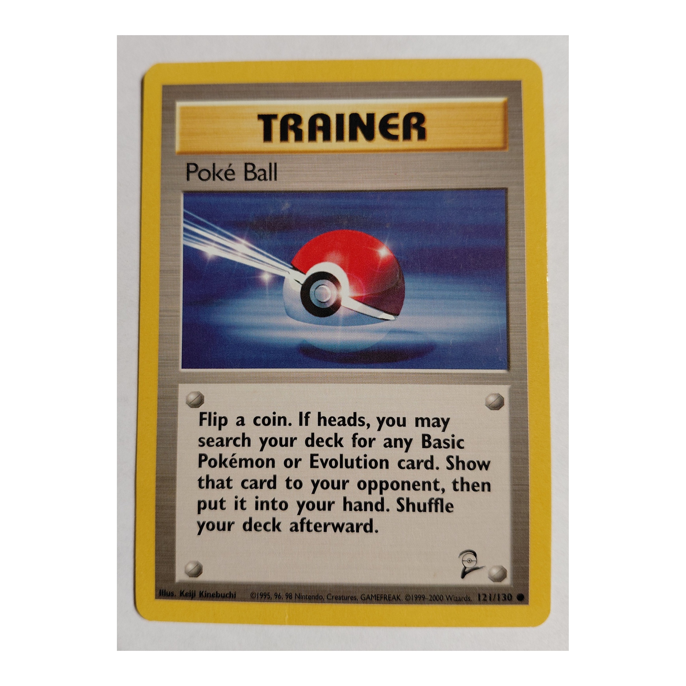 Poké Ball Common BASE4: Base Set 2 121/130 NM