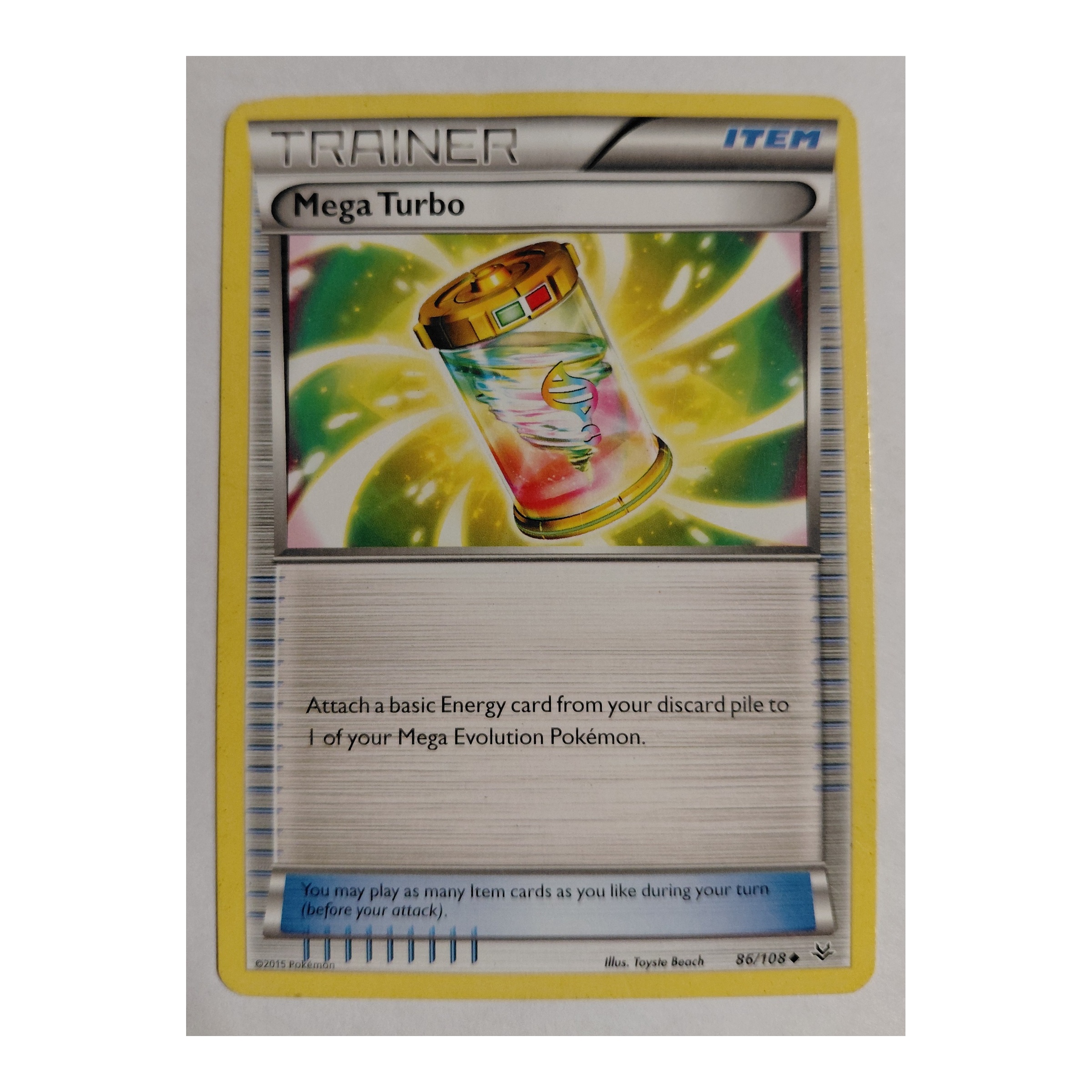 Mega Turbo Uncommon XY6: Roaring Skies 86/108 NM