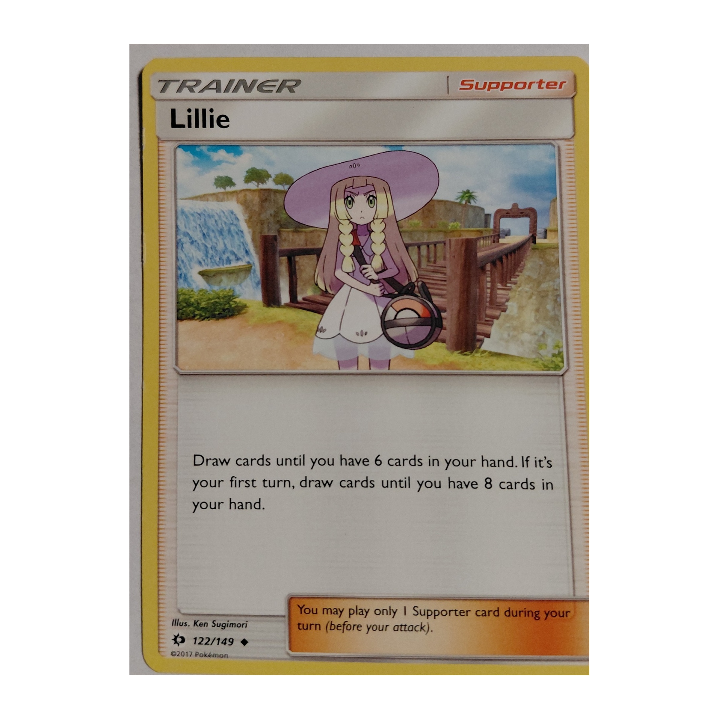 Lillie Uncommon SM1: Sun & Moon 122/149 NM