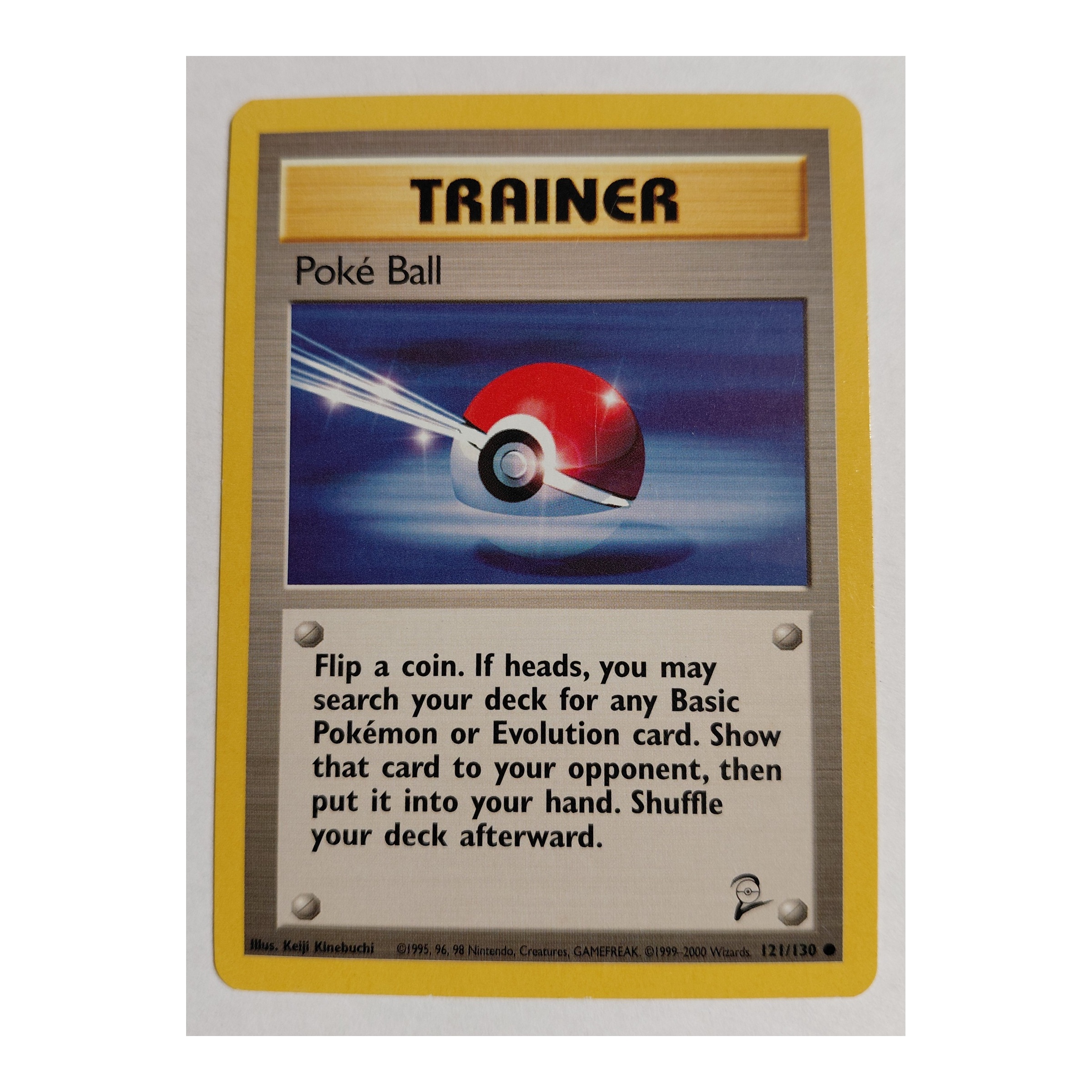 Poké Ball Common BASE4: Base Set 2 121/130 NM