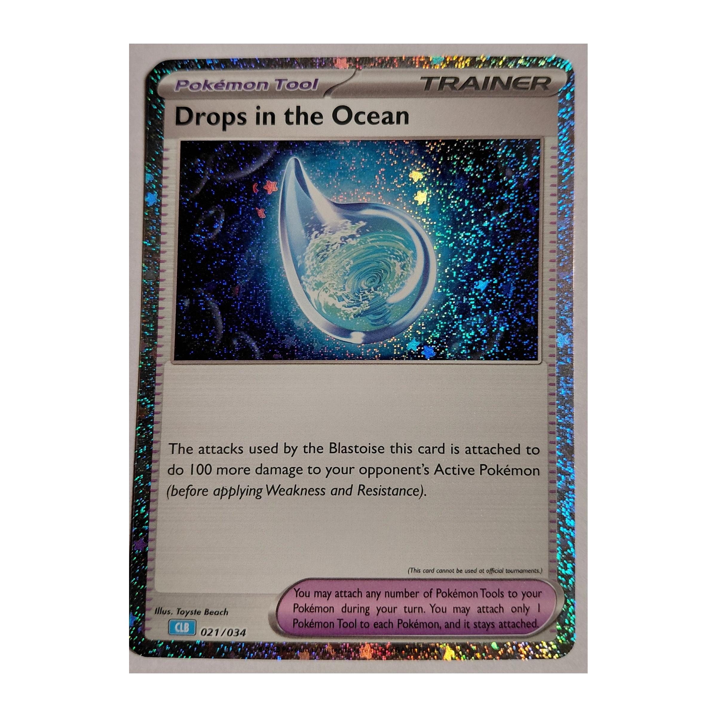 Drops in the Ocean Trading Card Game Classic 021 NM