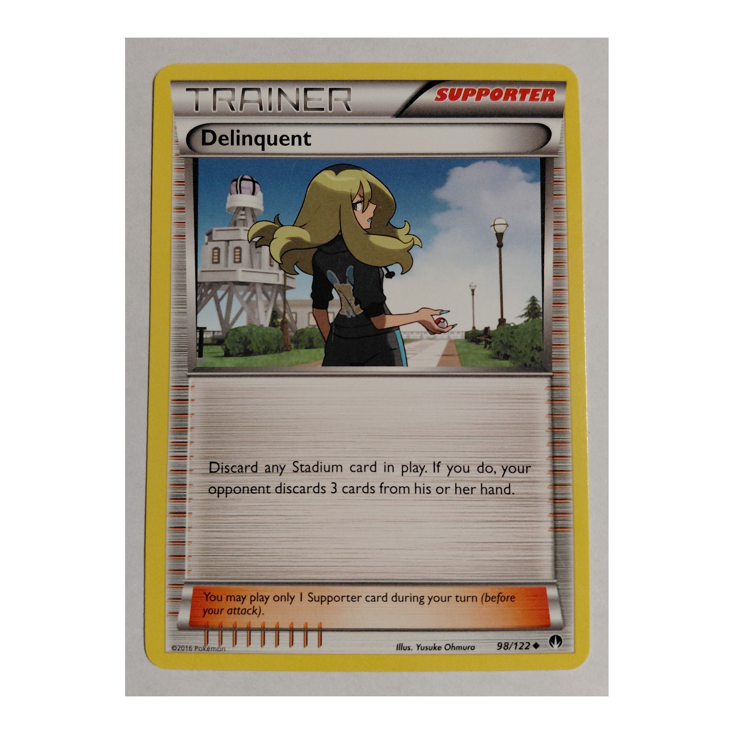 Delinquent Uncommon XY9: BREAKpoint 98/122 NM