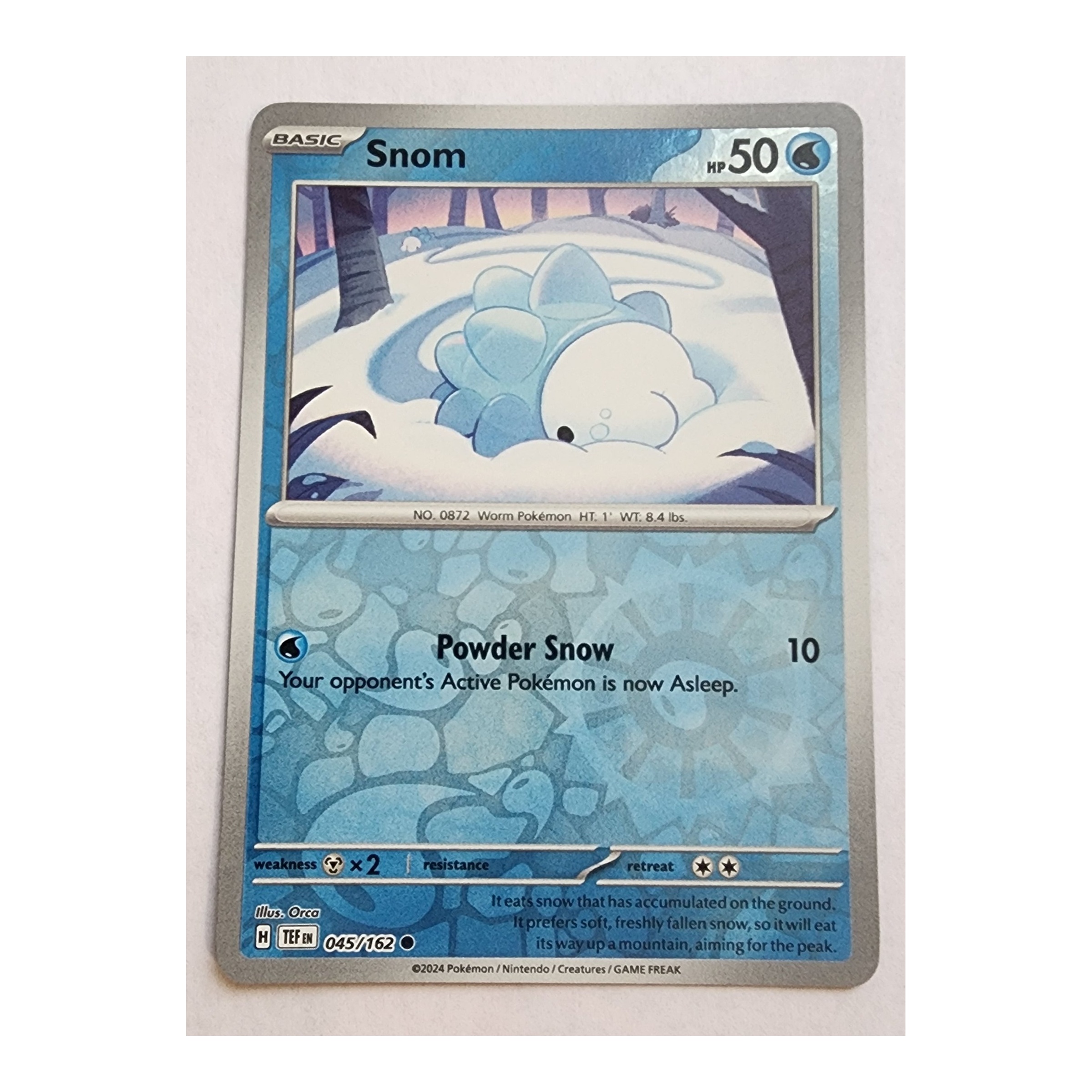 Snom Common SV05: Temporal Forces 045/162 NM Reverse Holo