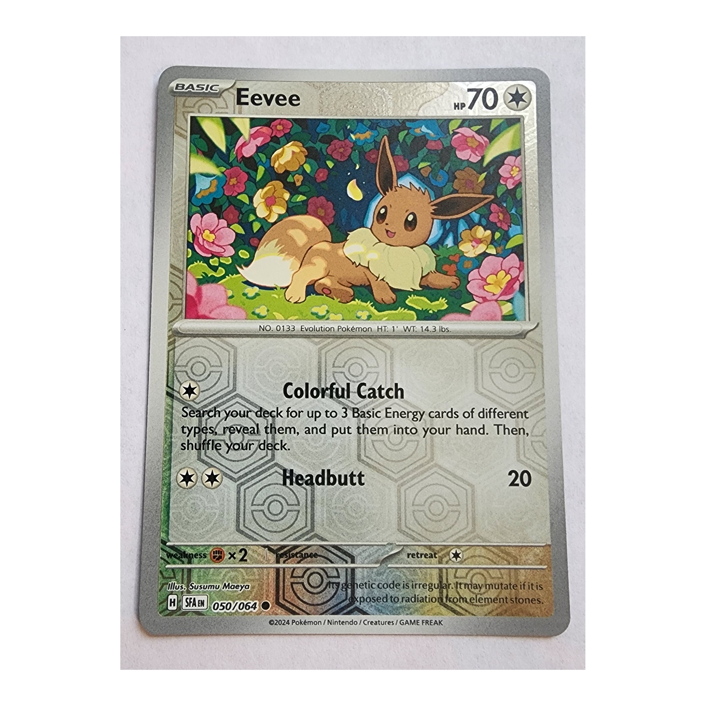 Eevee Common SV06.5: Shrouded Fable 050/064 NM Reverse Holo