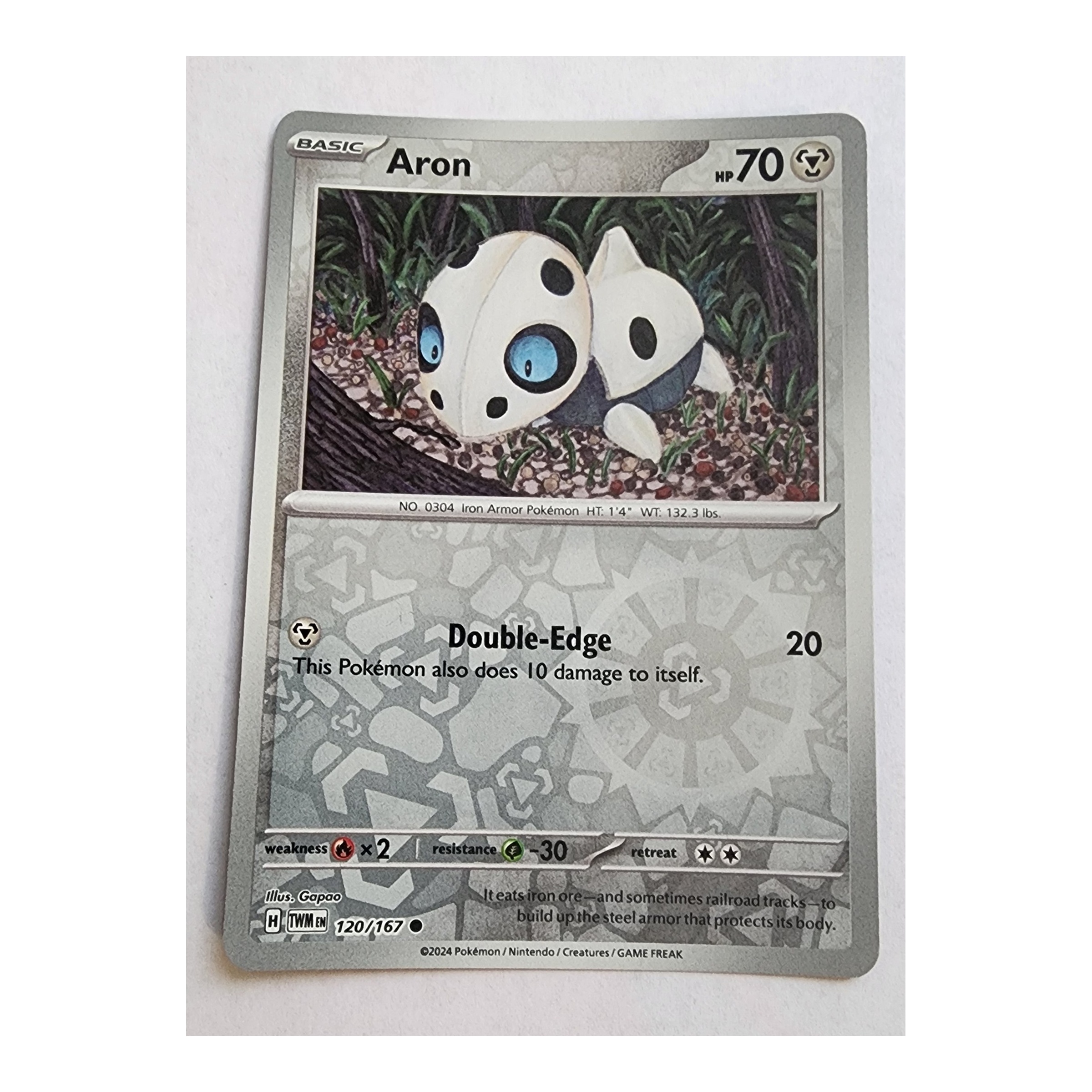 Aron Common SV06: Twilight Masquerade 120/167 NM Reverse Holo