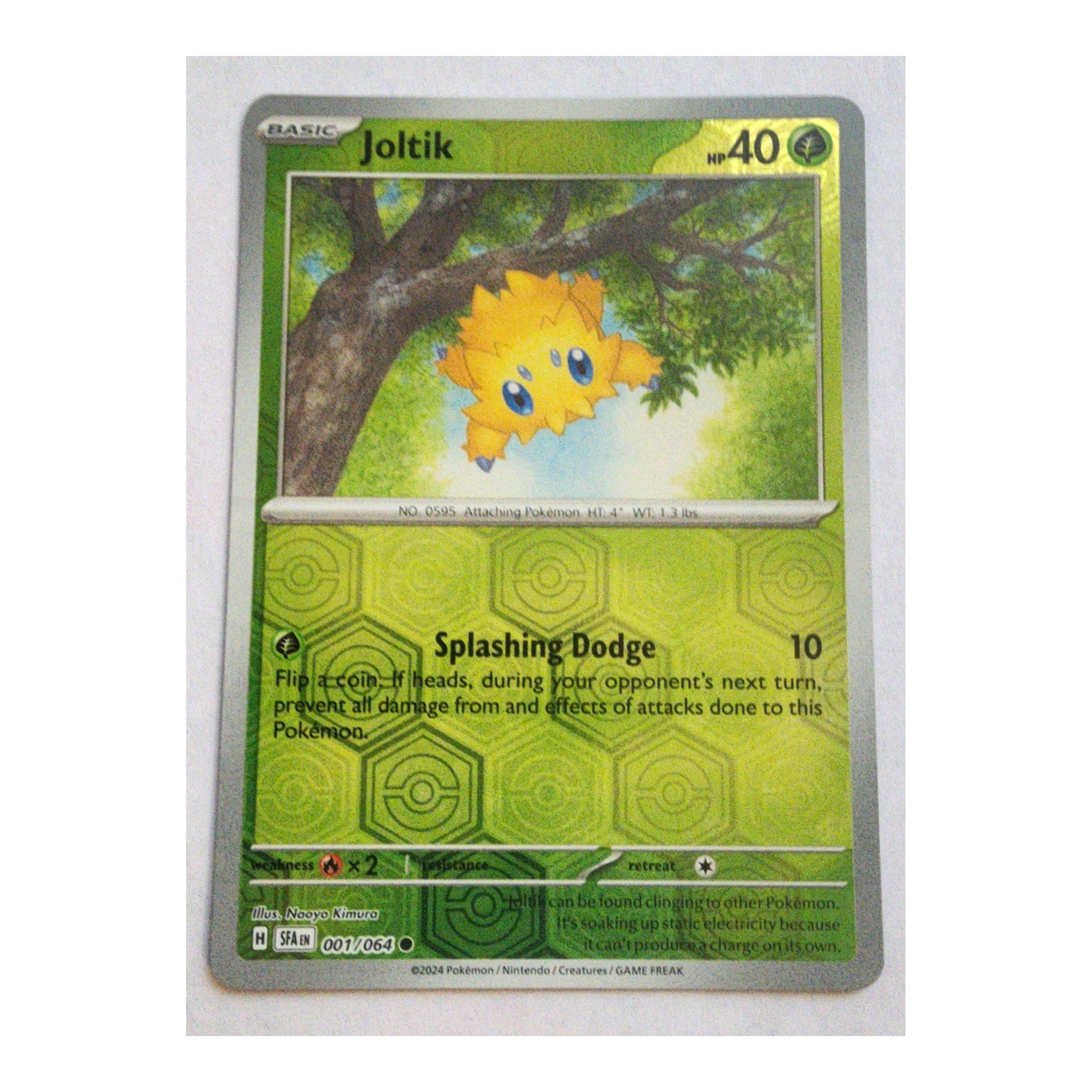 Joltik Common SV06.5: Shrouded Fable 001/064 NM Reverse Holo