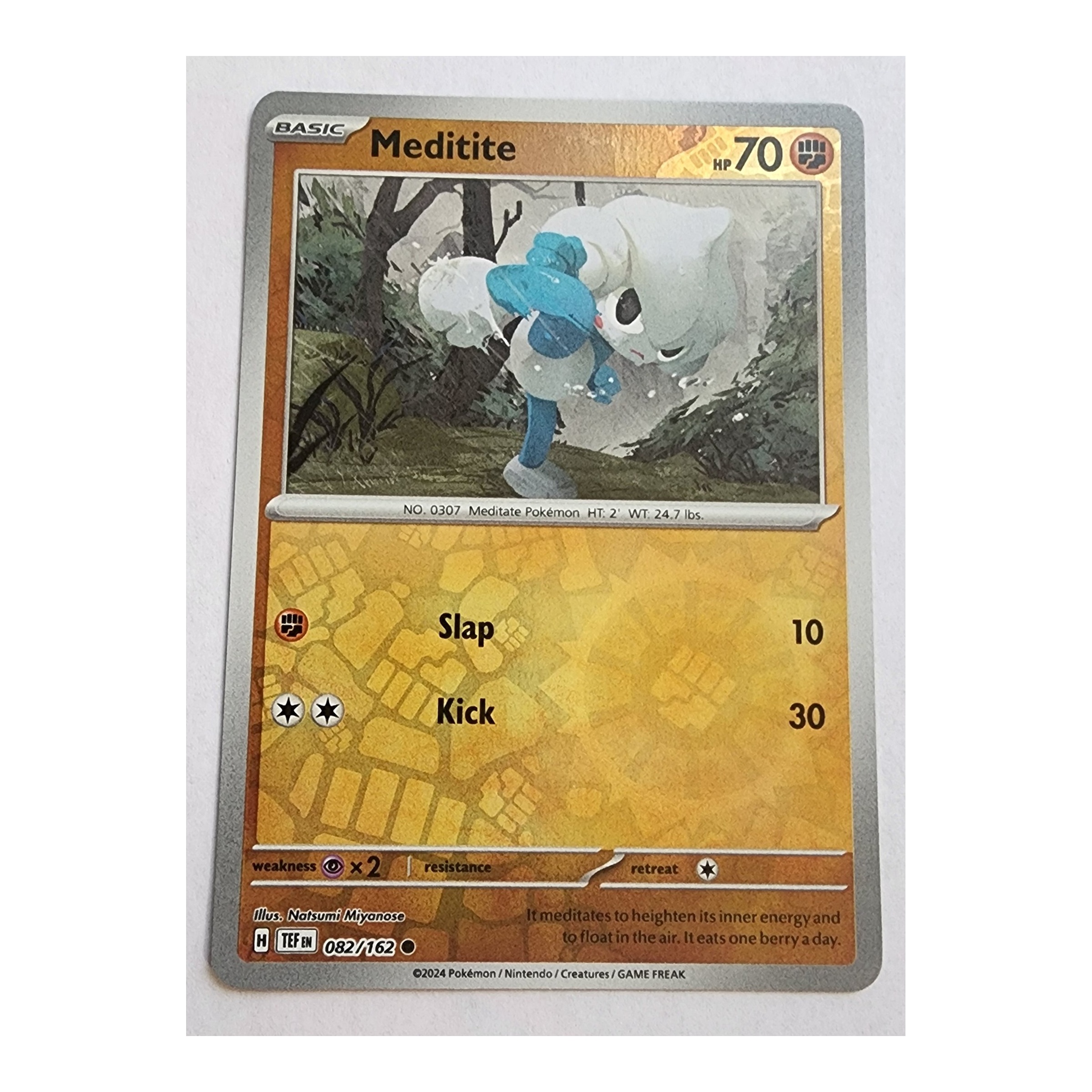 Meditite Common SV05: Temporal Forces 082/162 NM Reverse Holo