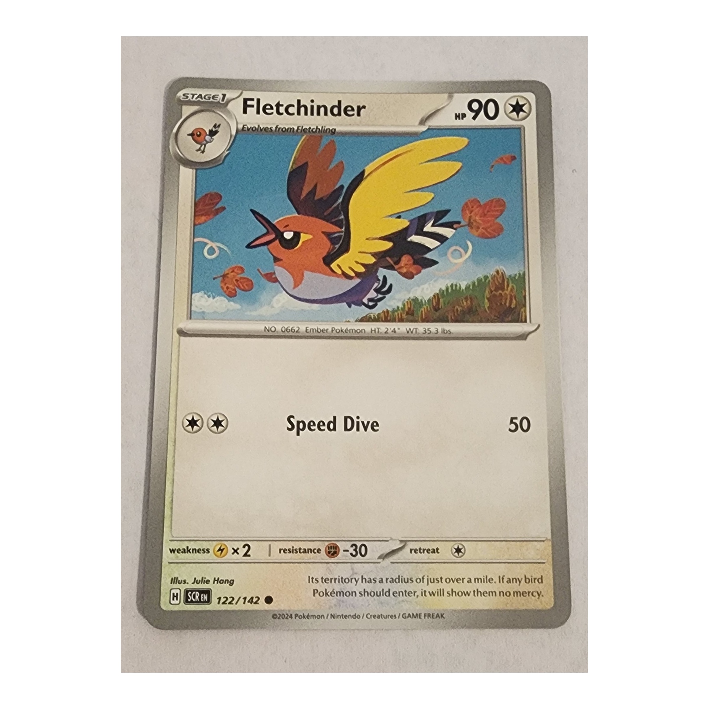 Fletchinder Common SV07: Stellar Crown 122/142 NM
