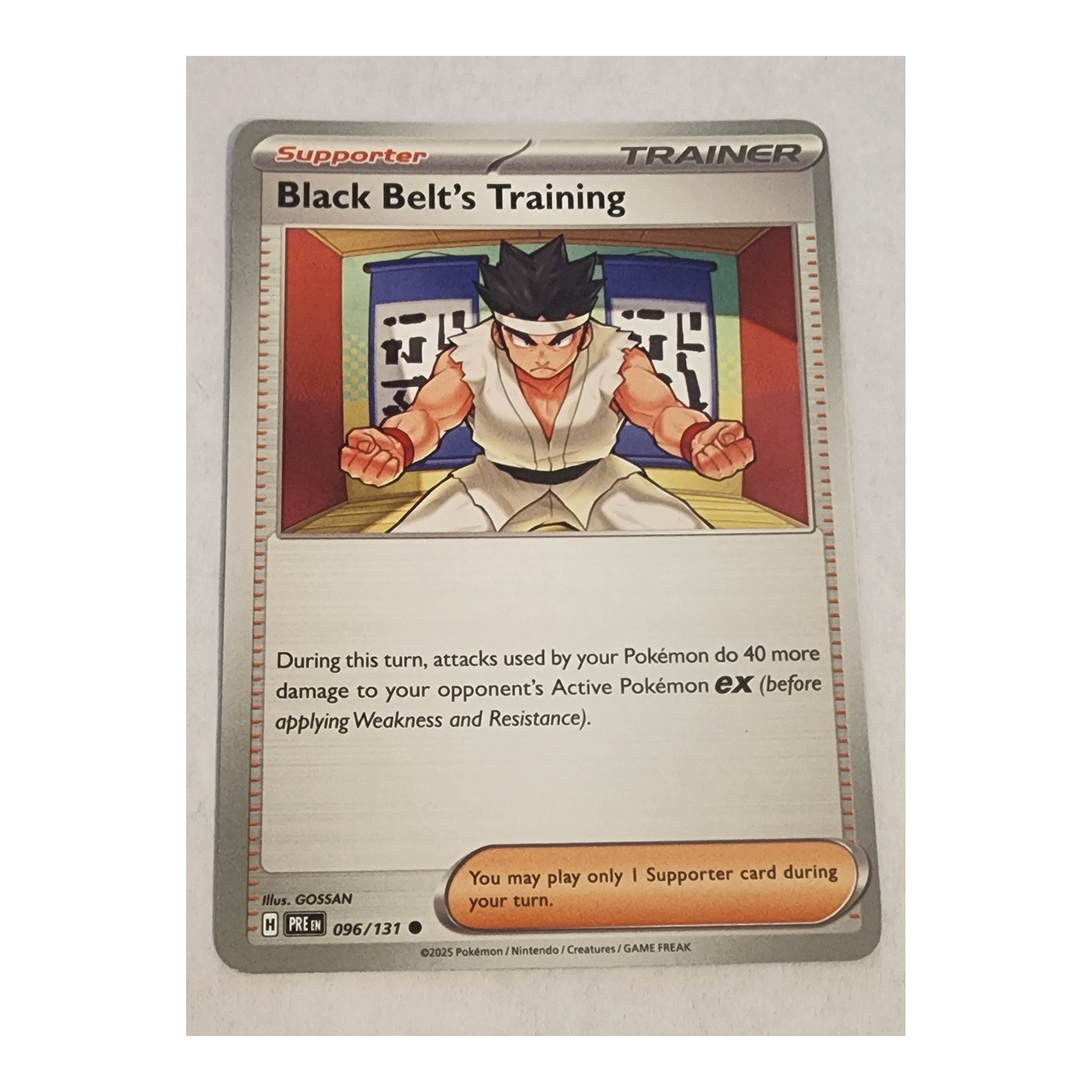 Black Belt's Training Common SV08.5: Prismatic Evolutions 096/131 NM