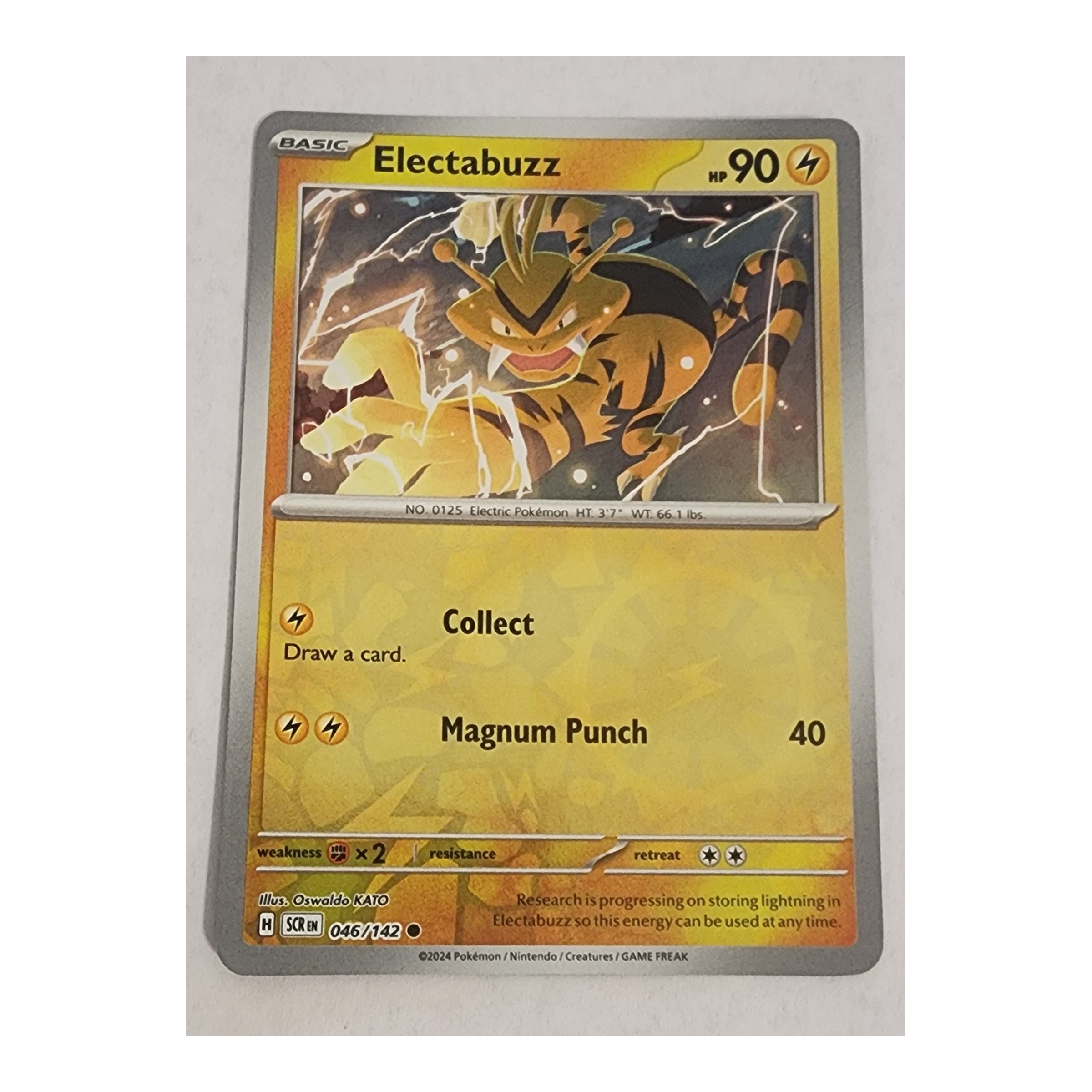 Electabuzz Common SV07: Stellar Crown 046/142 NM Reverse Holo