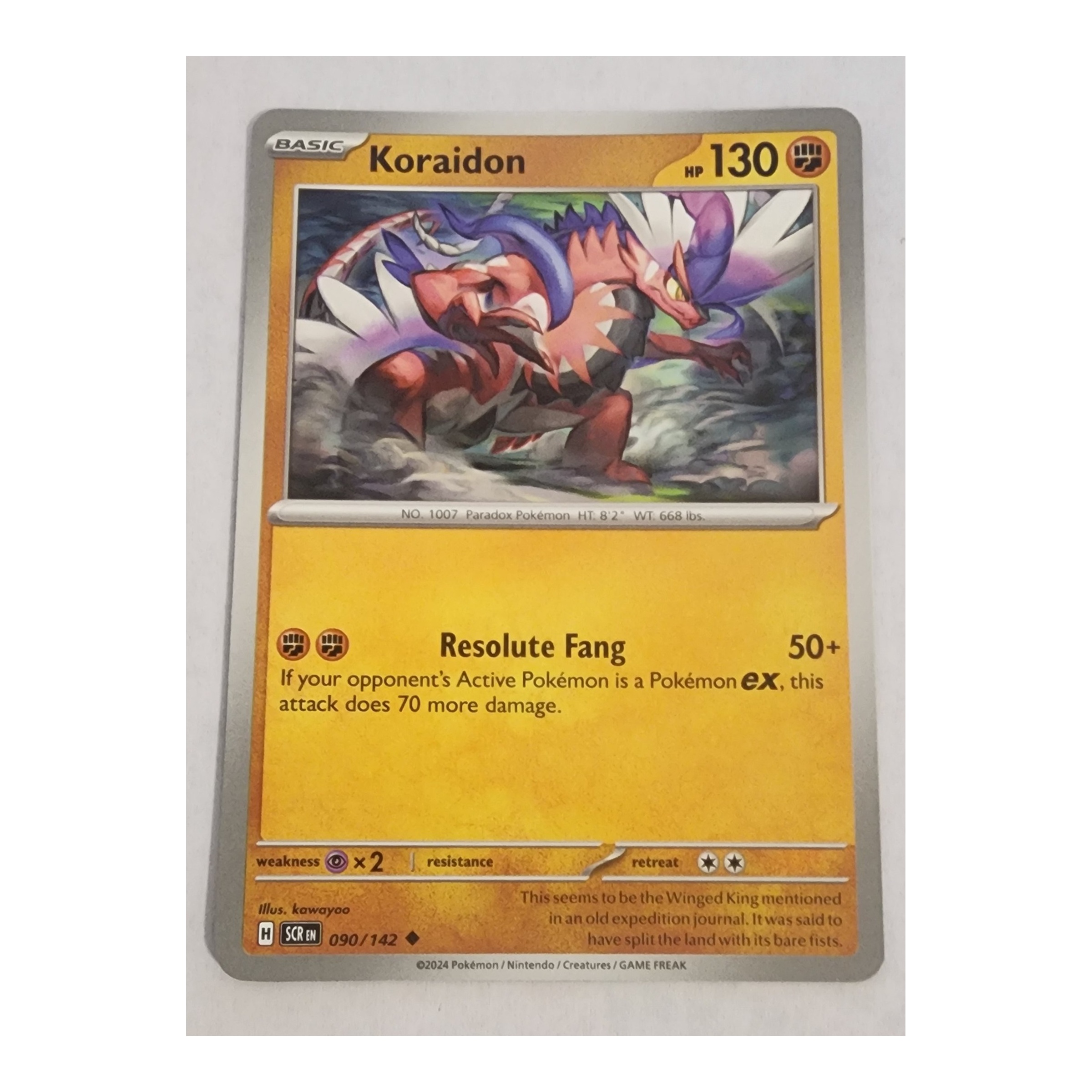 Koraidon Uncommon SV07: Stellar Crown 090/142 NM