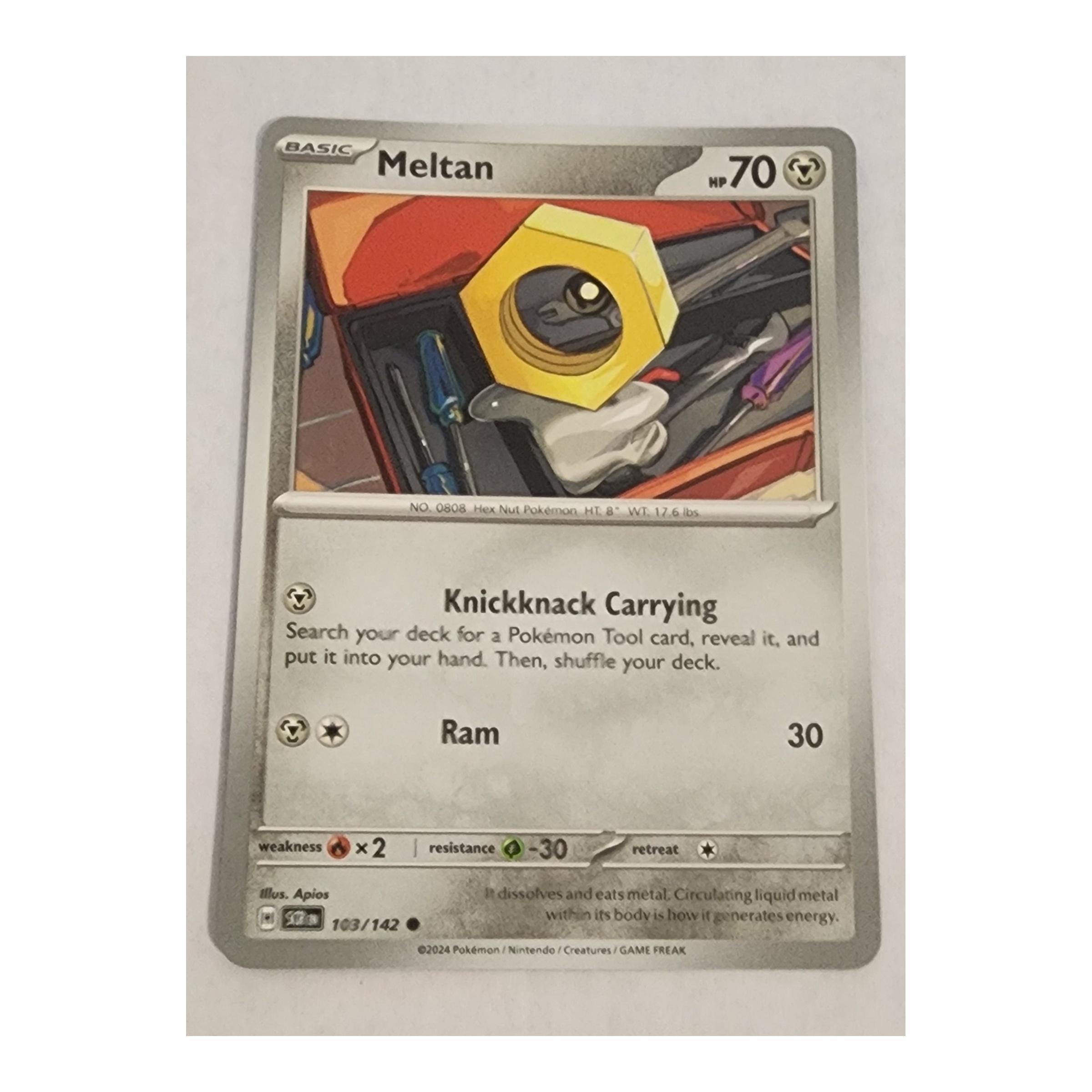 Meltan Common SV07: Stellar Crown 103/142 NM