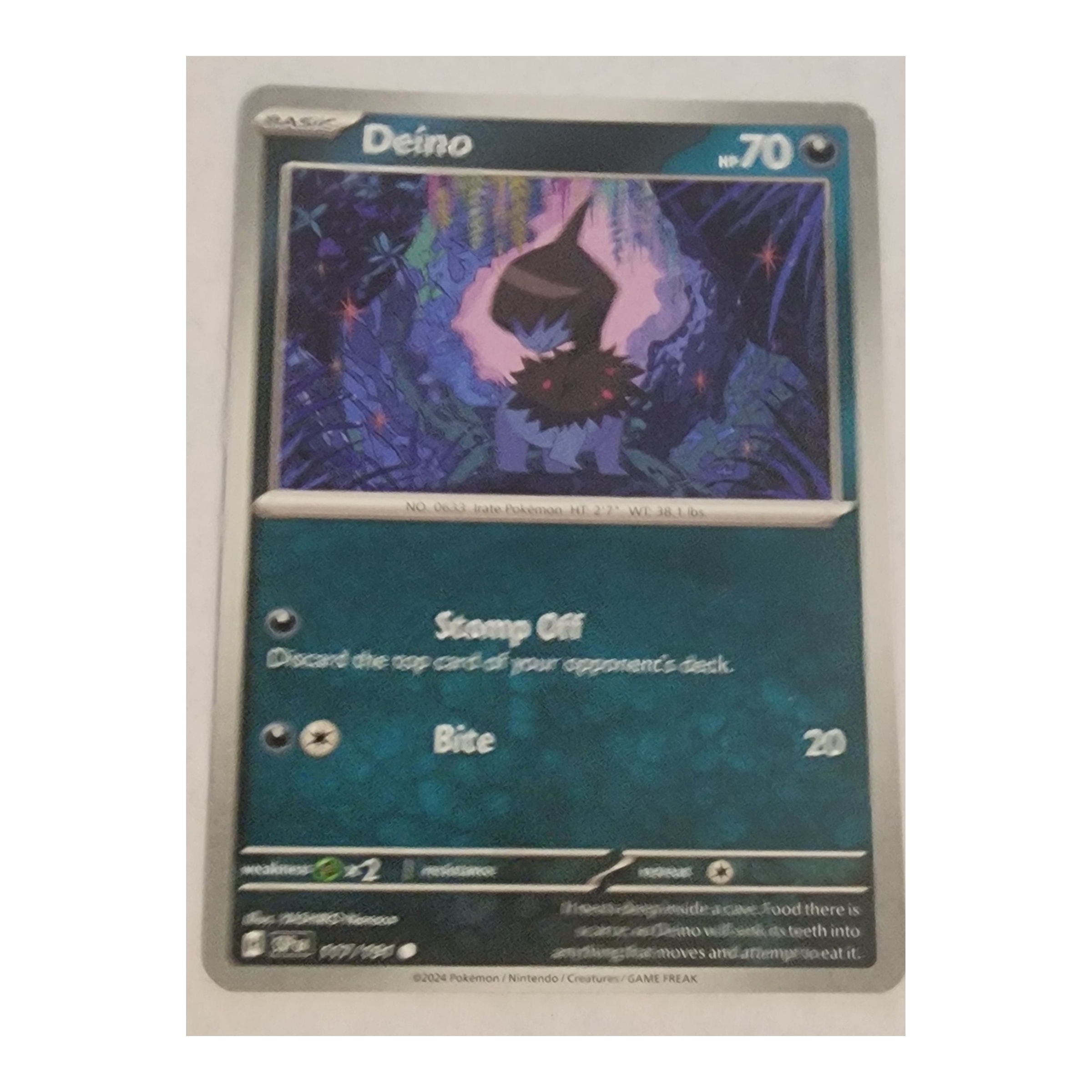 Deino Common SV08: Surging Sparks 117/191 NM
