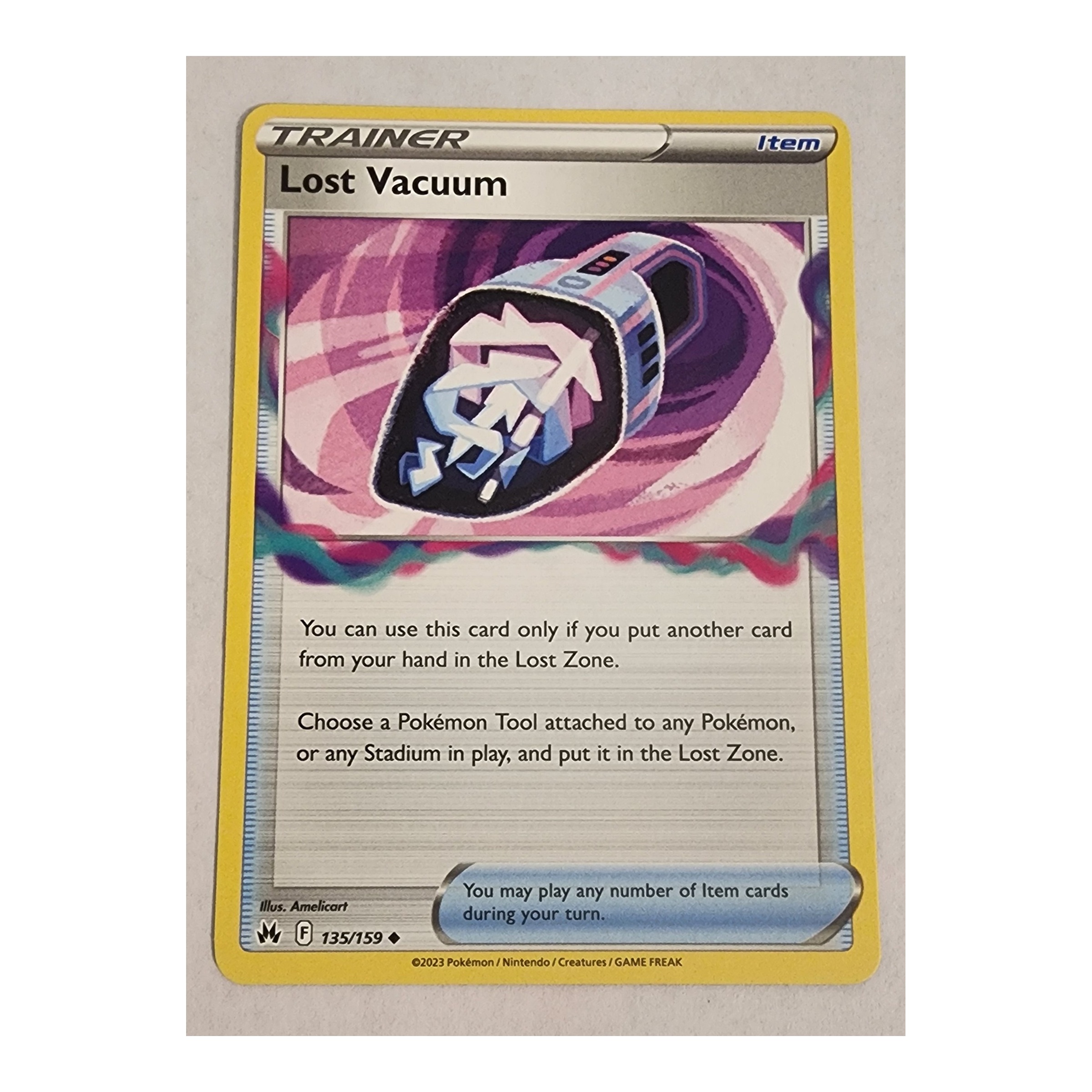Lost Vacuum Uncommon SWSH12.5: Crown Zenith 135/159 NM