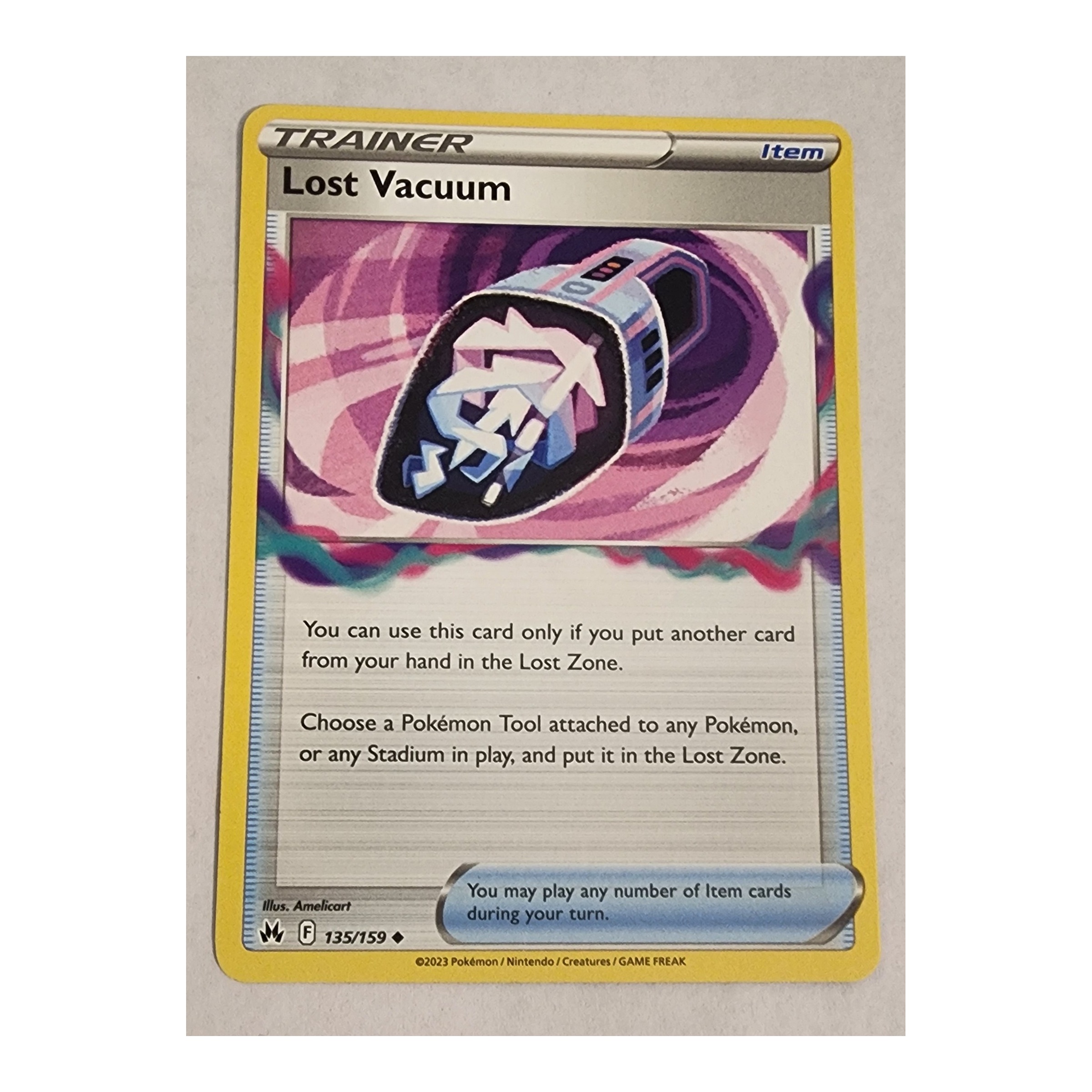 Lost Vacuum Uncommon SWSH12.5: Crown Zenith 135/159 NM