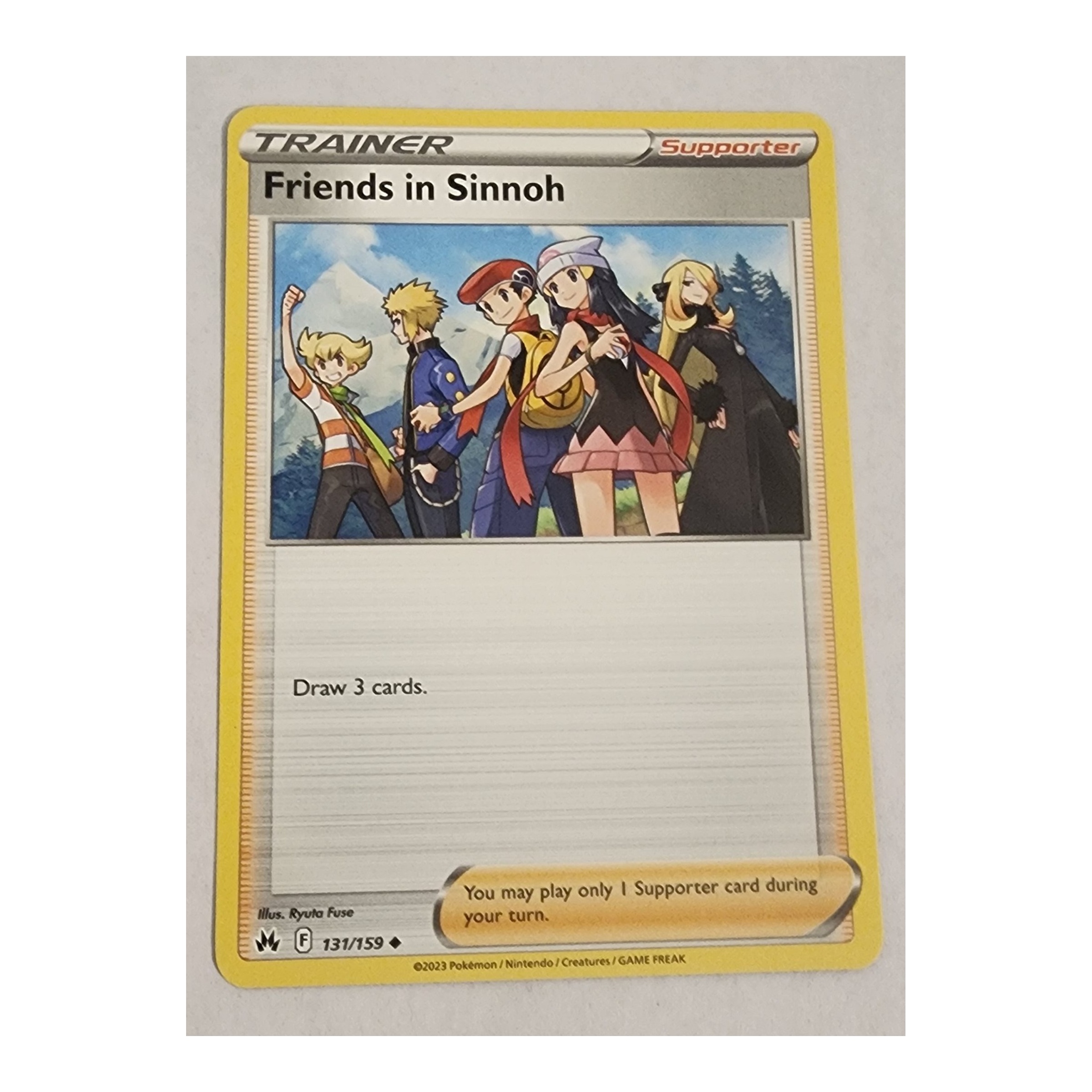Friends in Sinnoh Uncommon SWSH12.5: Crown Zenith 131/159 NM