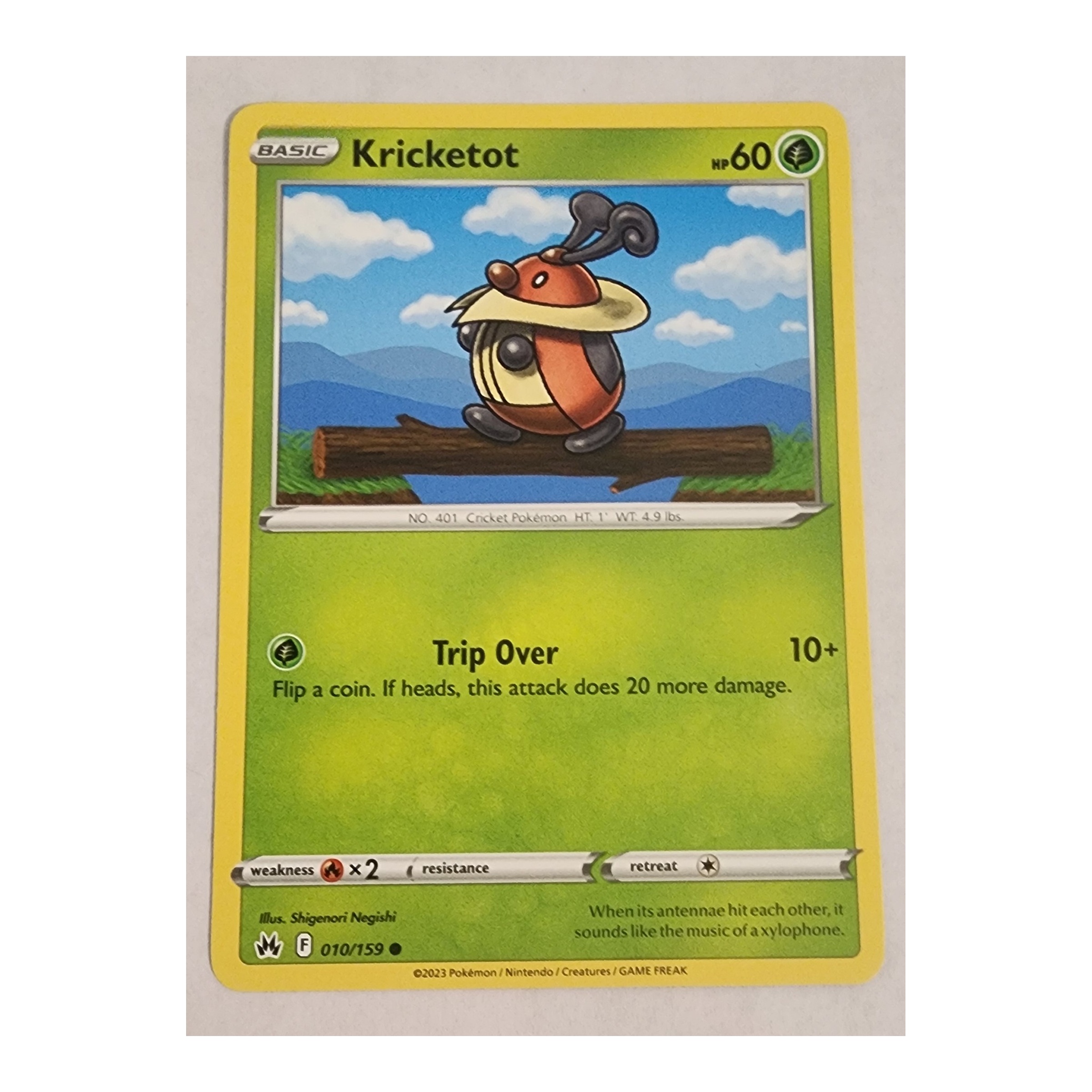 Kricketot Common SWSH12.5: Crown Zenith 010/159 NM