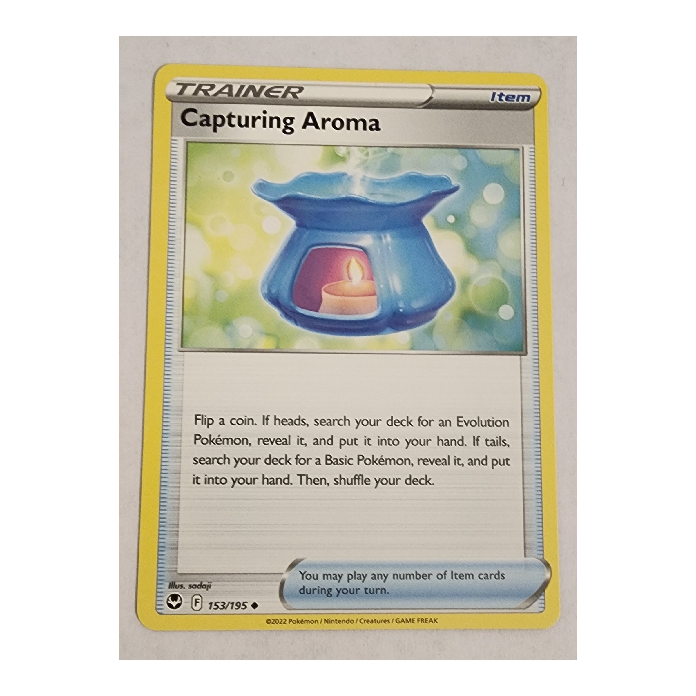 Capturing Aroma Uncommon SWSH12: Silver Tempest 153/195 NM