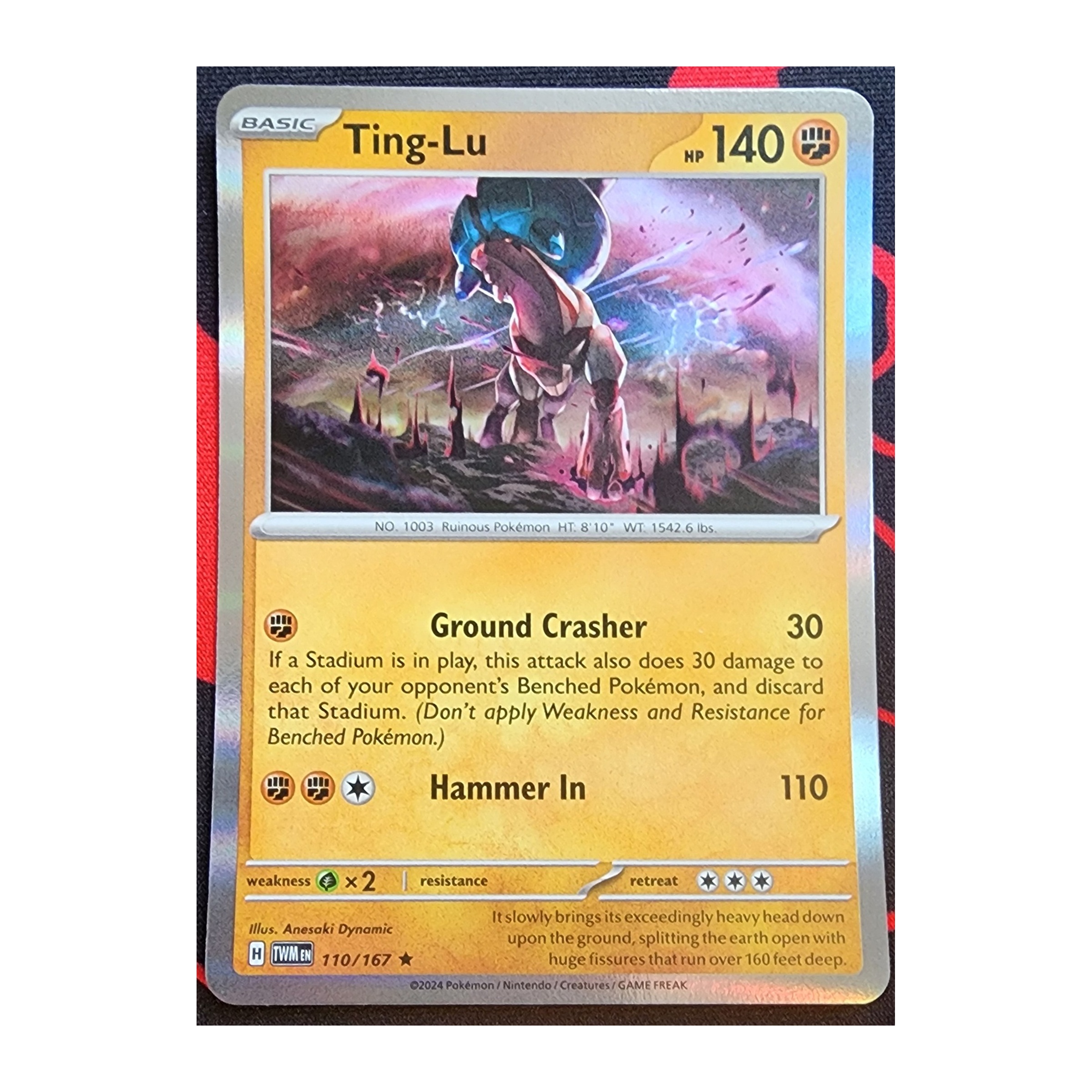 Ting-Lu Rare SV06: Twilight Masquerade 110/167 NM Holo