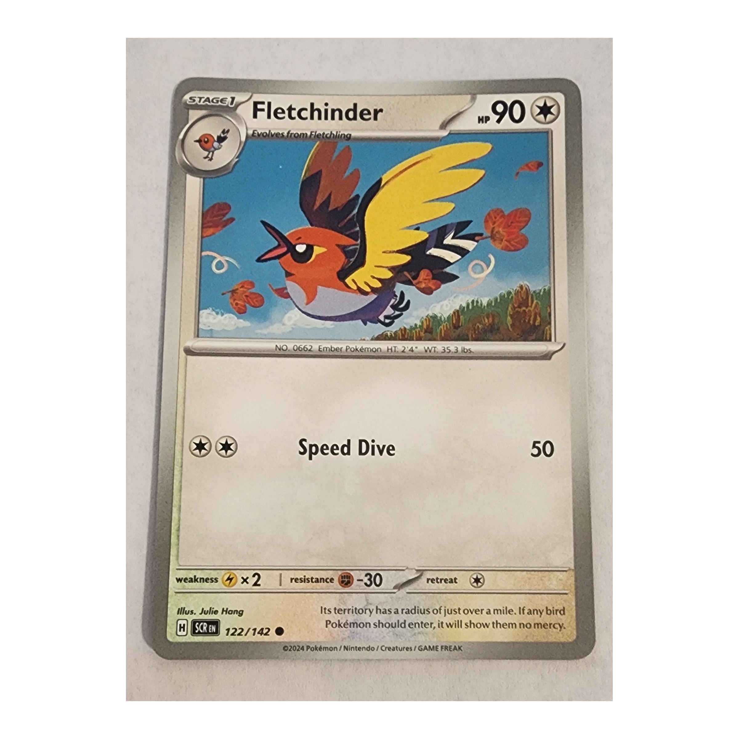 Fletchinder Common SV07: Stellar Crown 122/142 NM