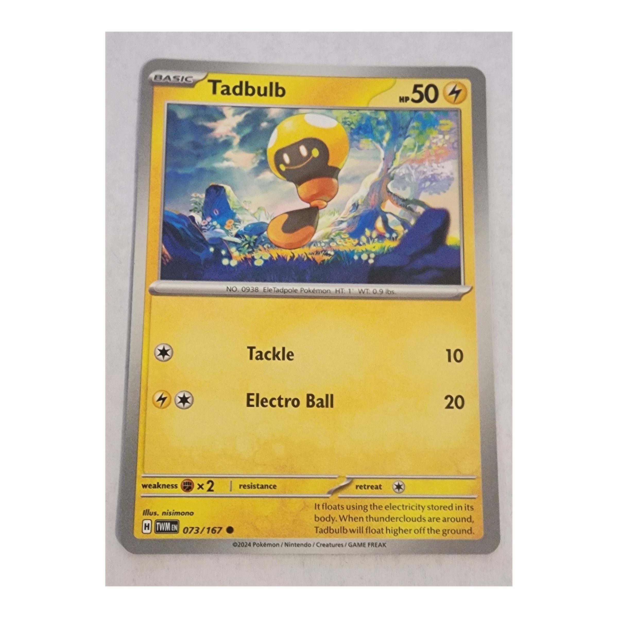 Tadbulb Common SV06: Twilight Masquerade 073/167 NM