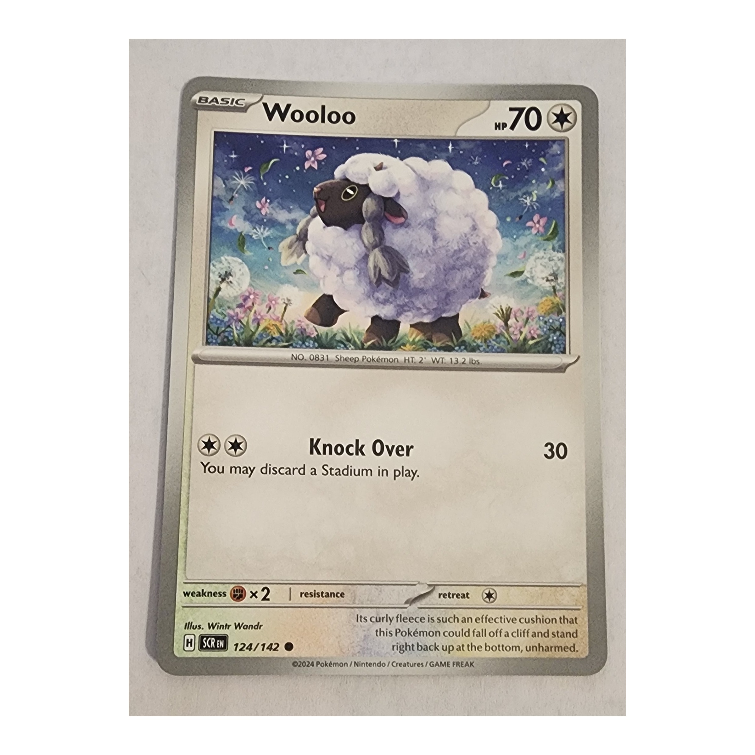 Wooloo Common SV07: Stellar Crown 124/142 NM