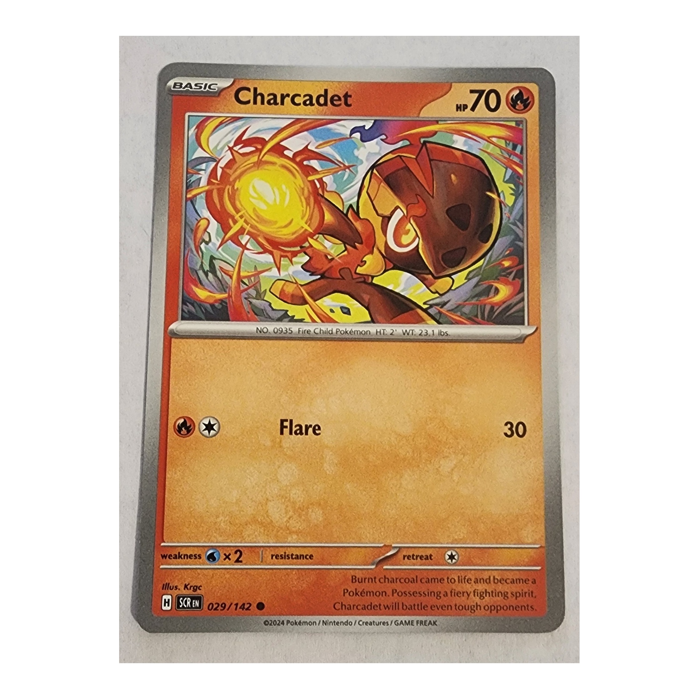 Charcadet Common SV07: Stellar Crown 029/142 NM