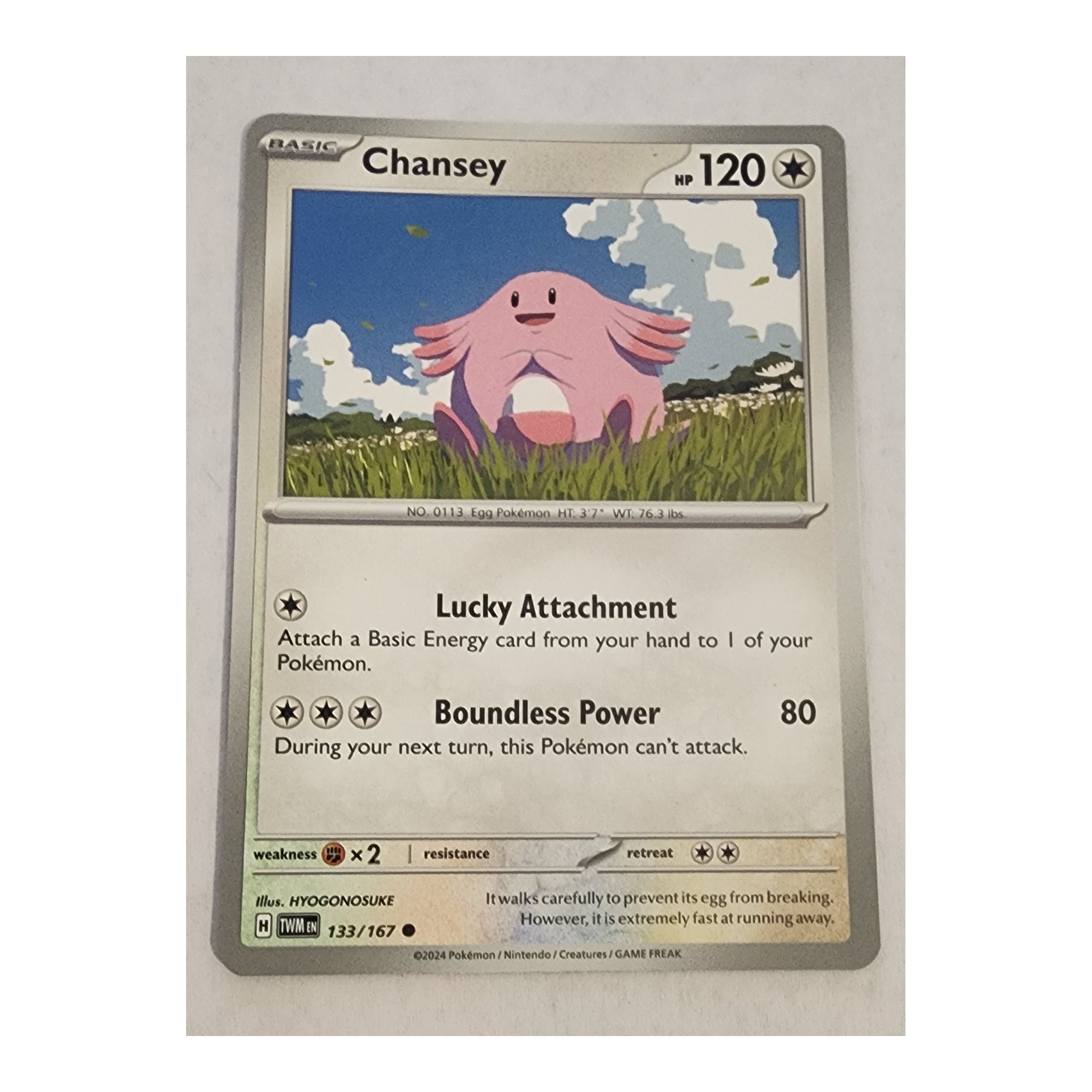 Chansey Common SV06: Twilight Masquerade 133/167 NM