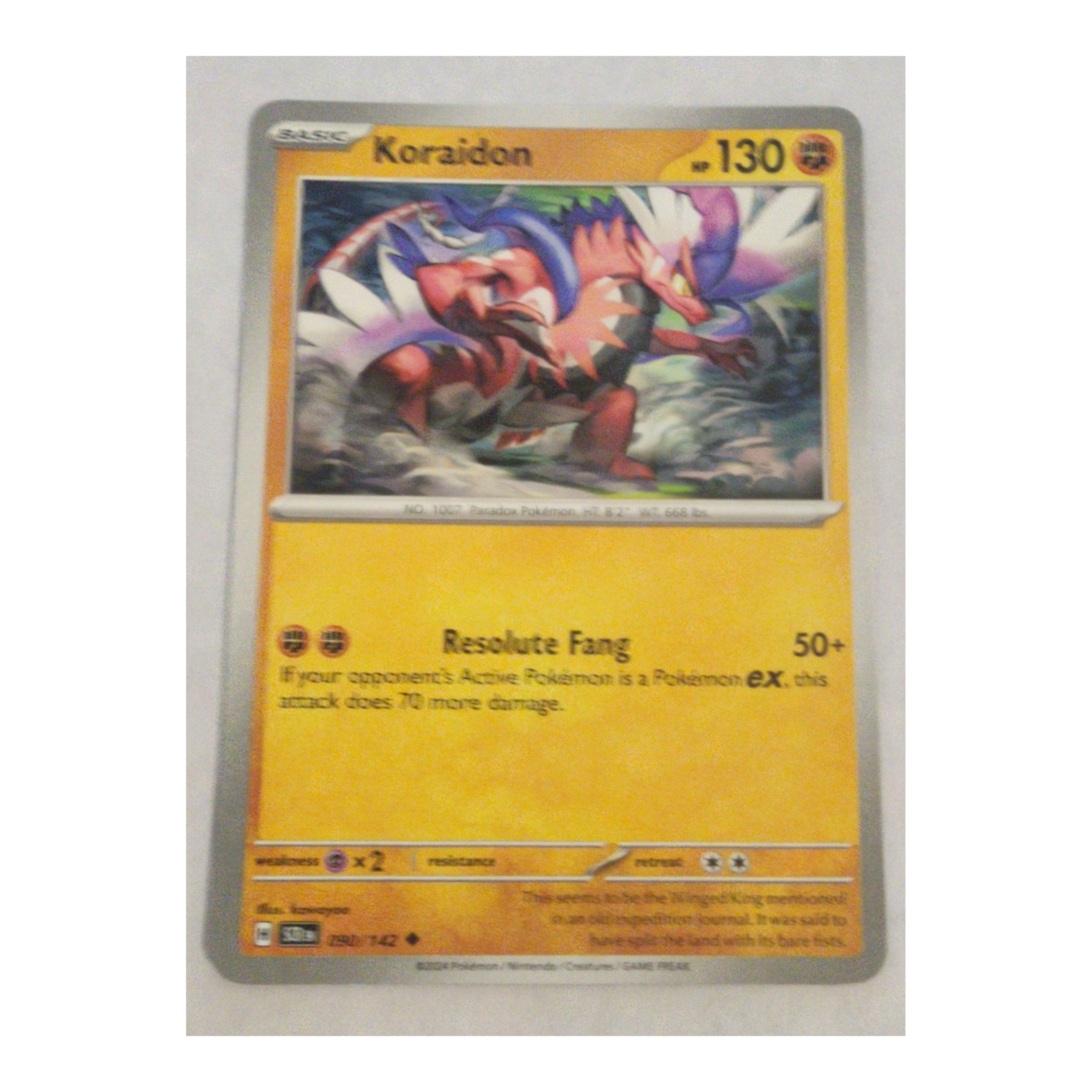 Koraidon Uncommon SV07: Stellar Crown 090/142 NM