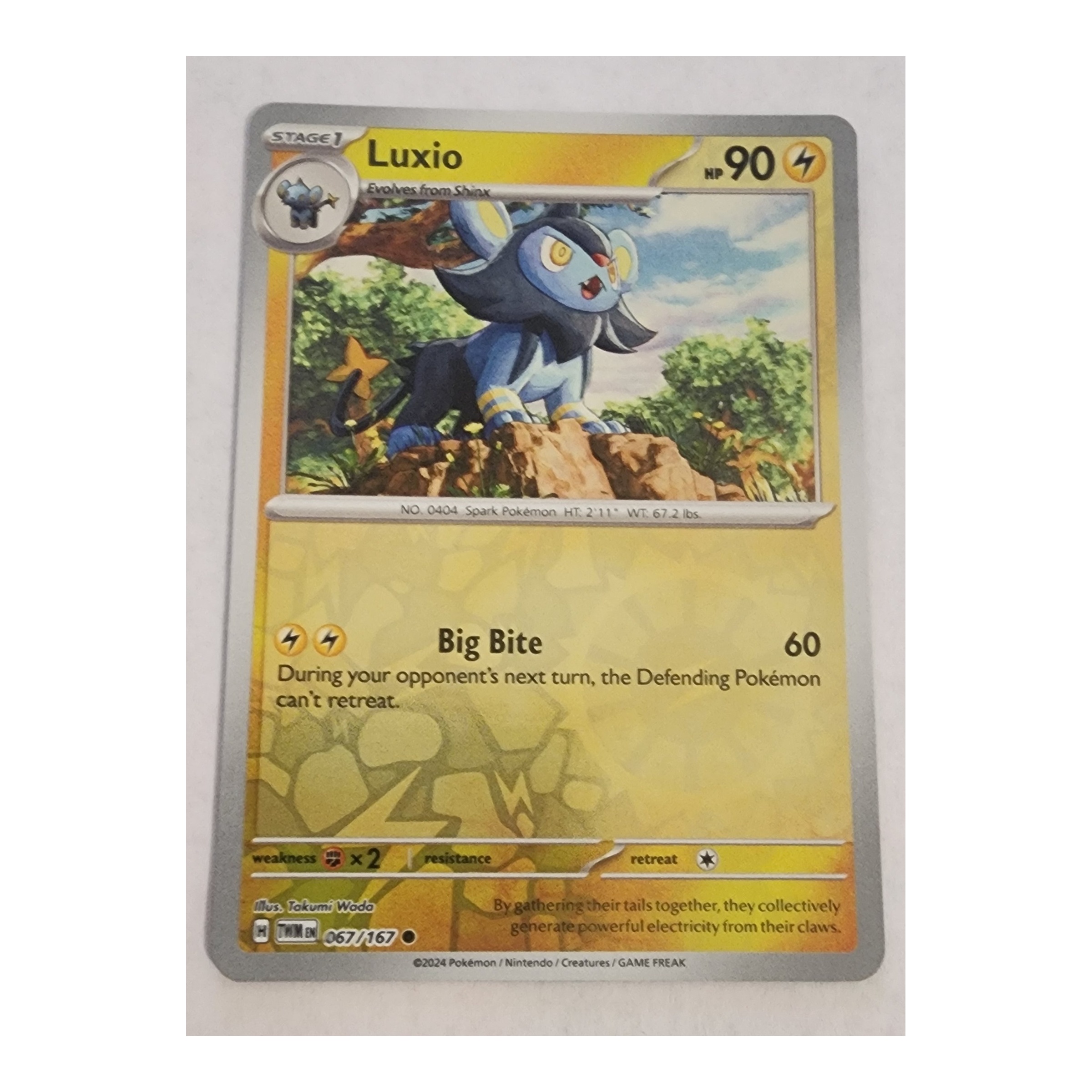 Luxio Common SV06: Twilight Masquerade 067/167 NM Reverse Holo