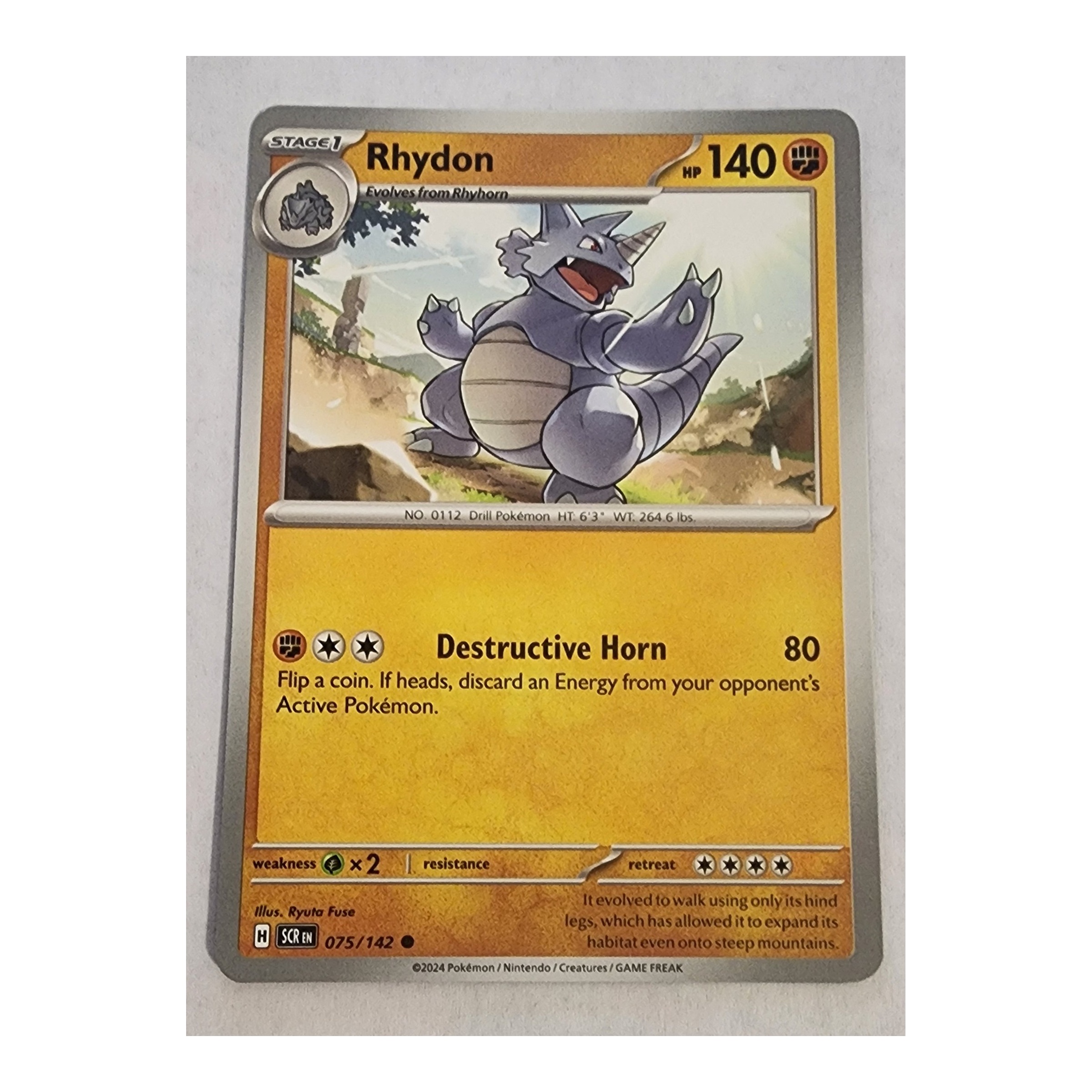 Rhydon Common SV07: Stellar Crown 075/142 NM