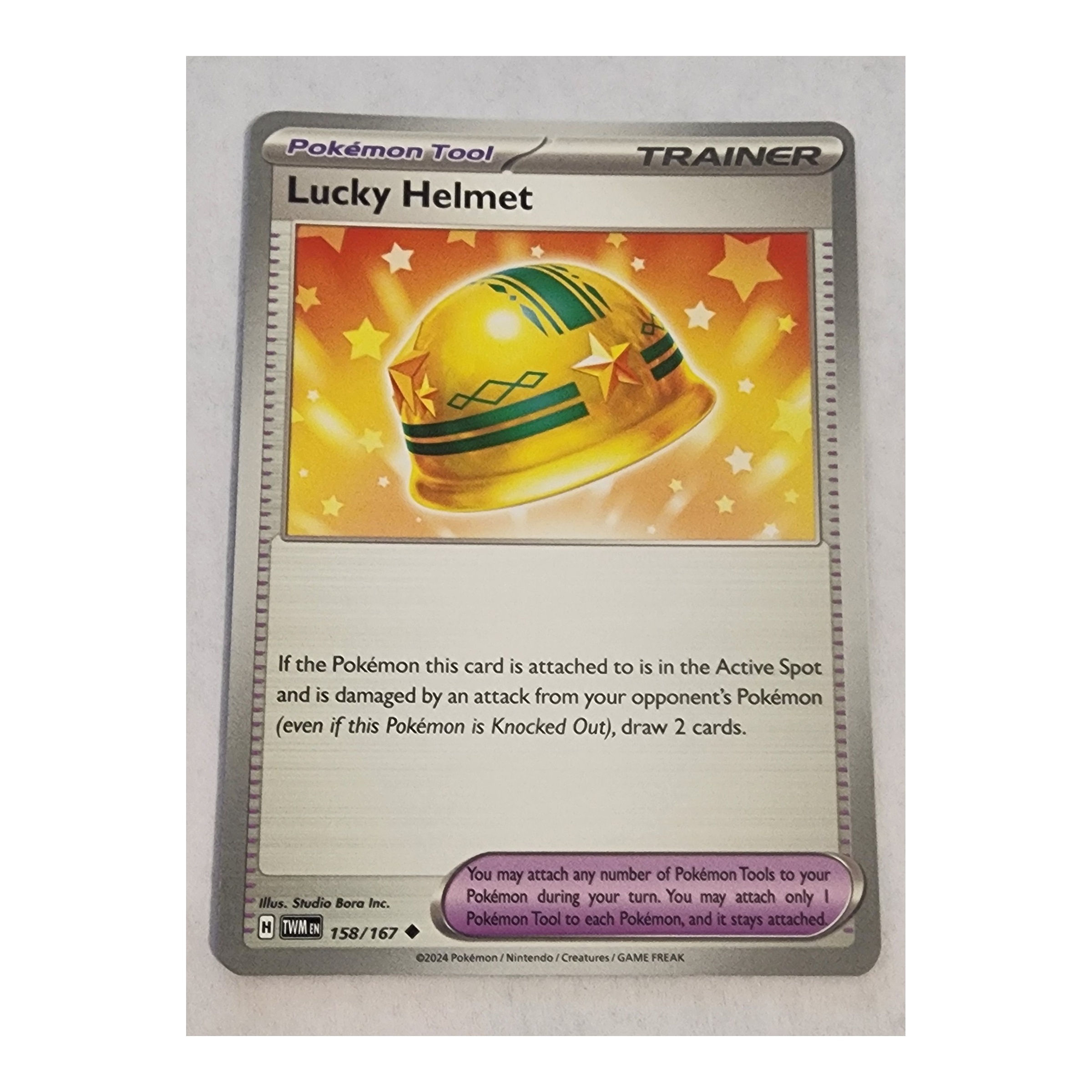 Lucky Helmet Uncommon SV06: Twilight Masquerade 158/167 NM