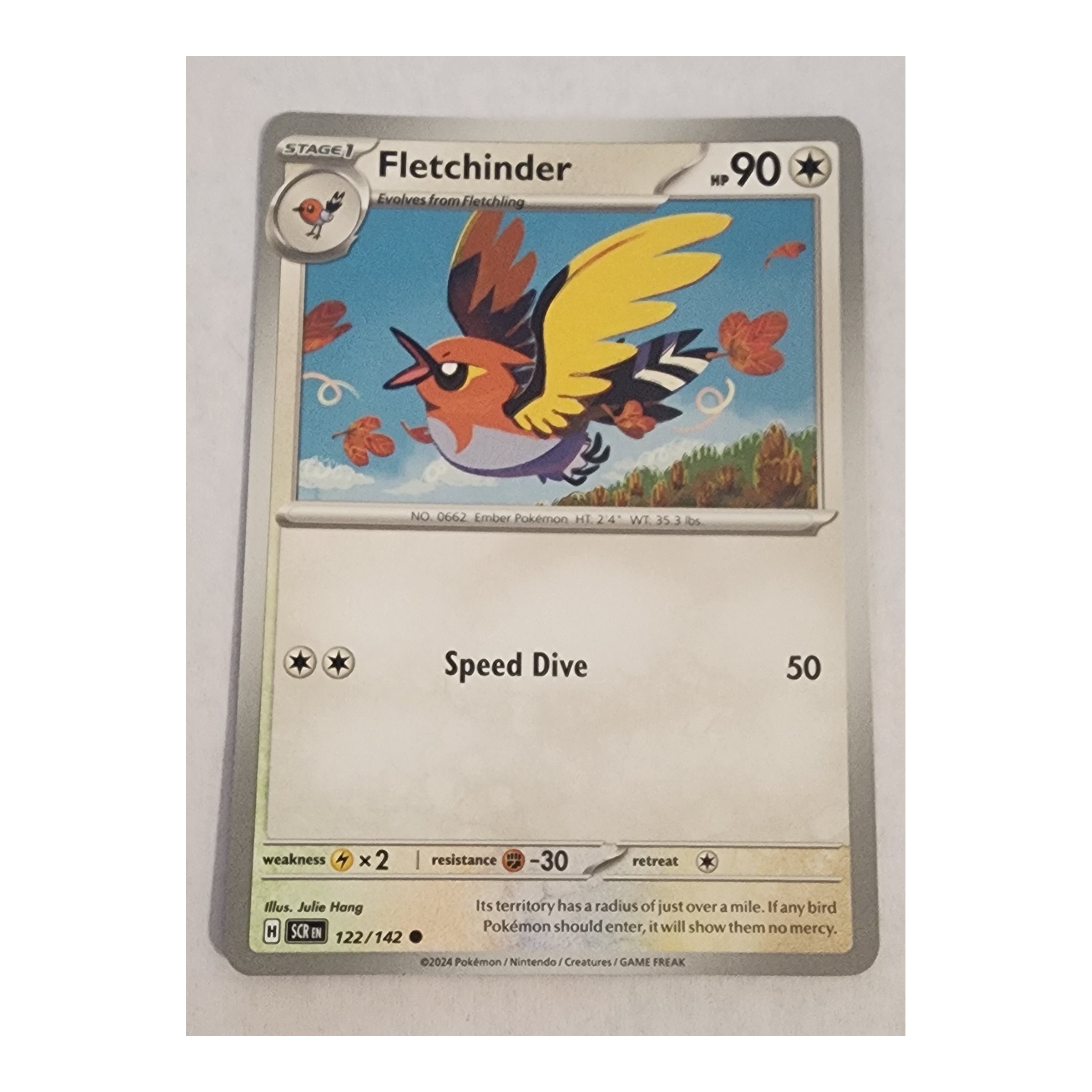 Fletchinder Common SV07: Stellar Crown 122/142 NM