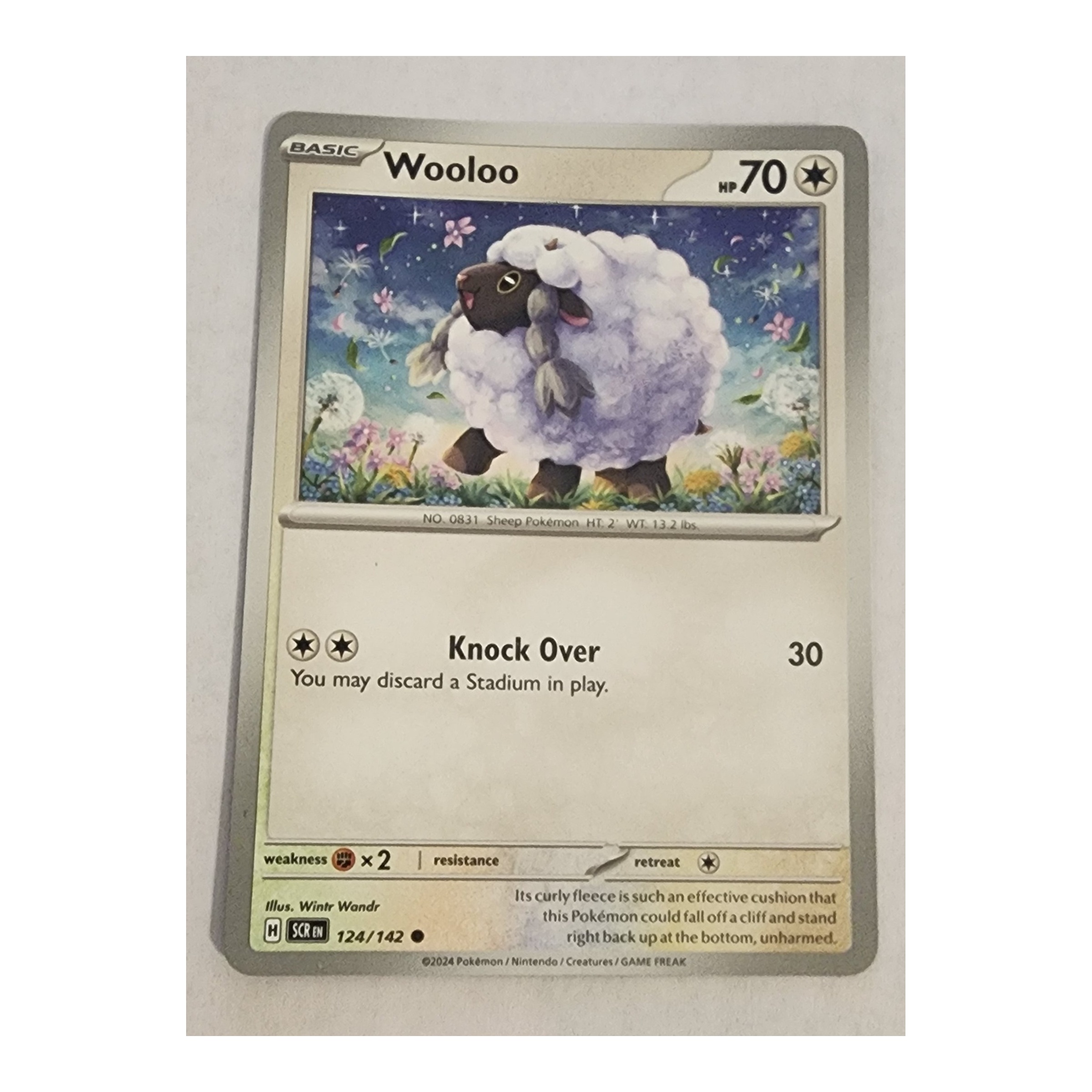 Wooloo Common SV07: Stellar Crown 124/142 NM