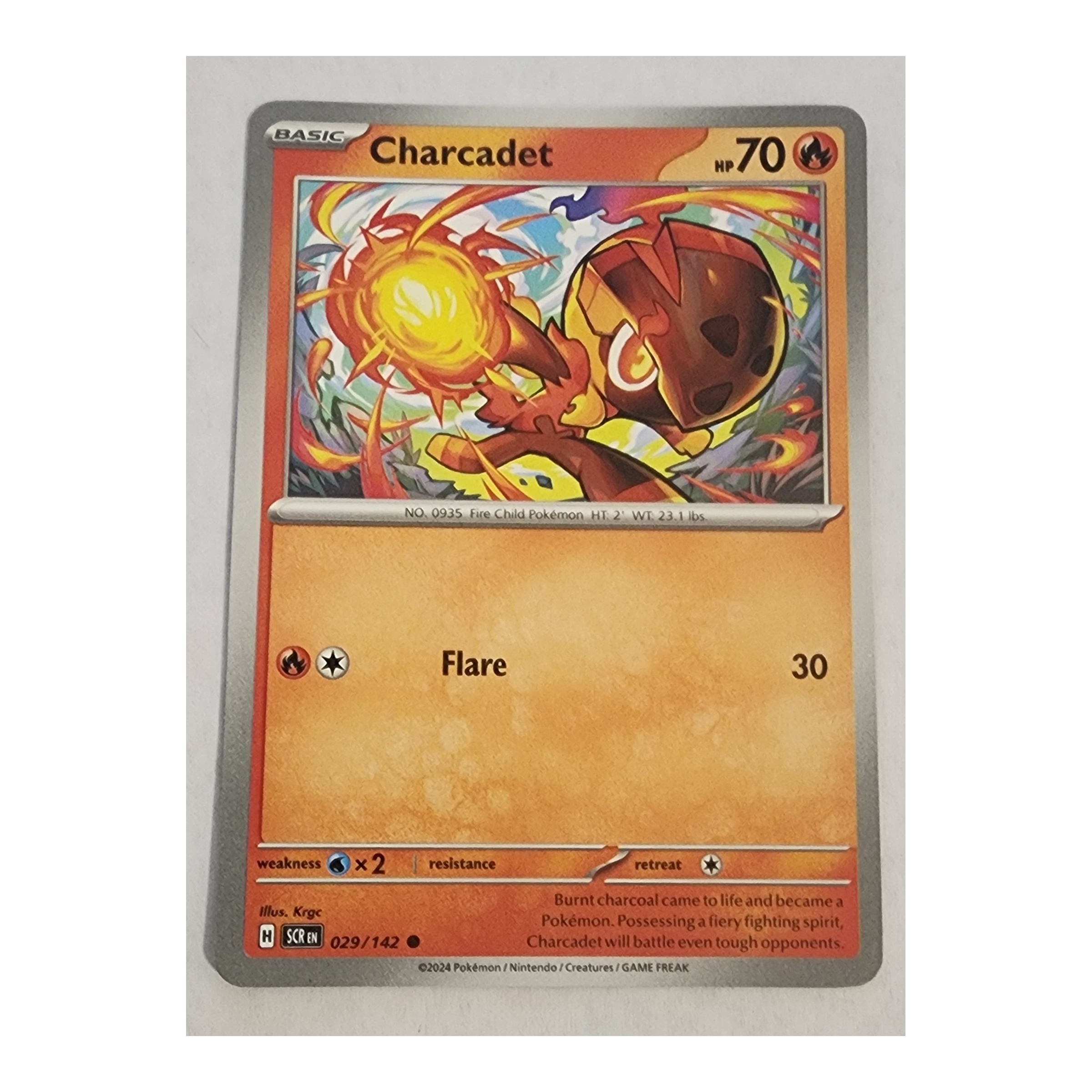 Charcadet Common SV07: Stellar Crown 029/142 NM
