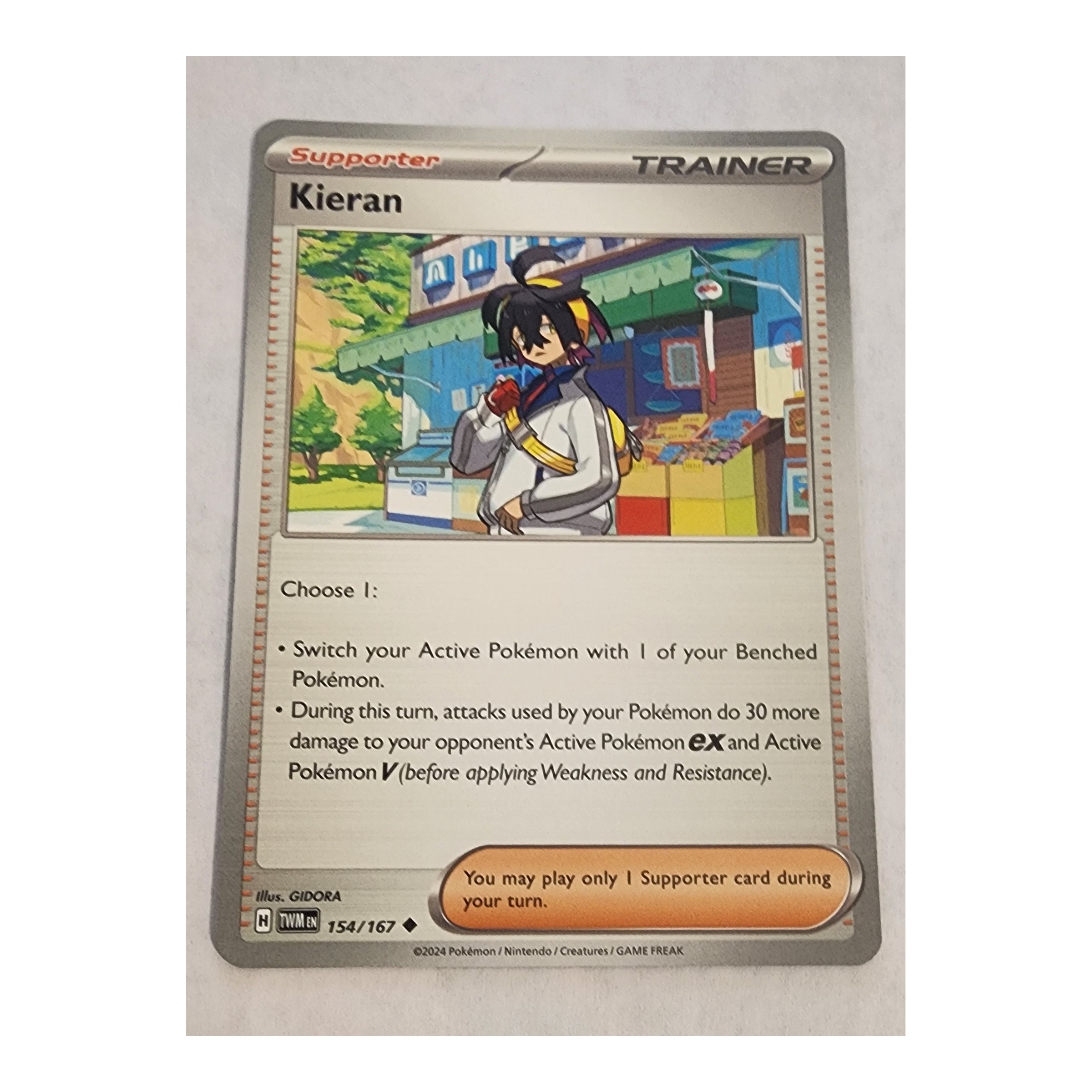 Kieran Uncommon SV06: Twilight Masquerade 154/167 NM