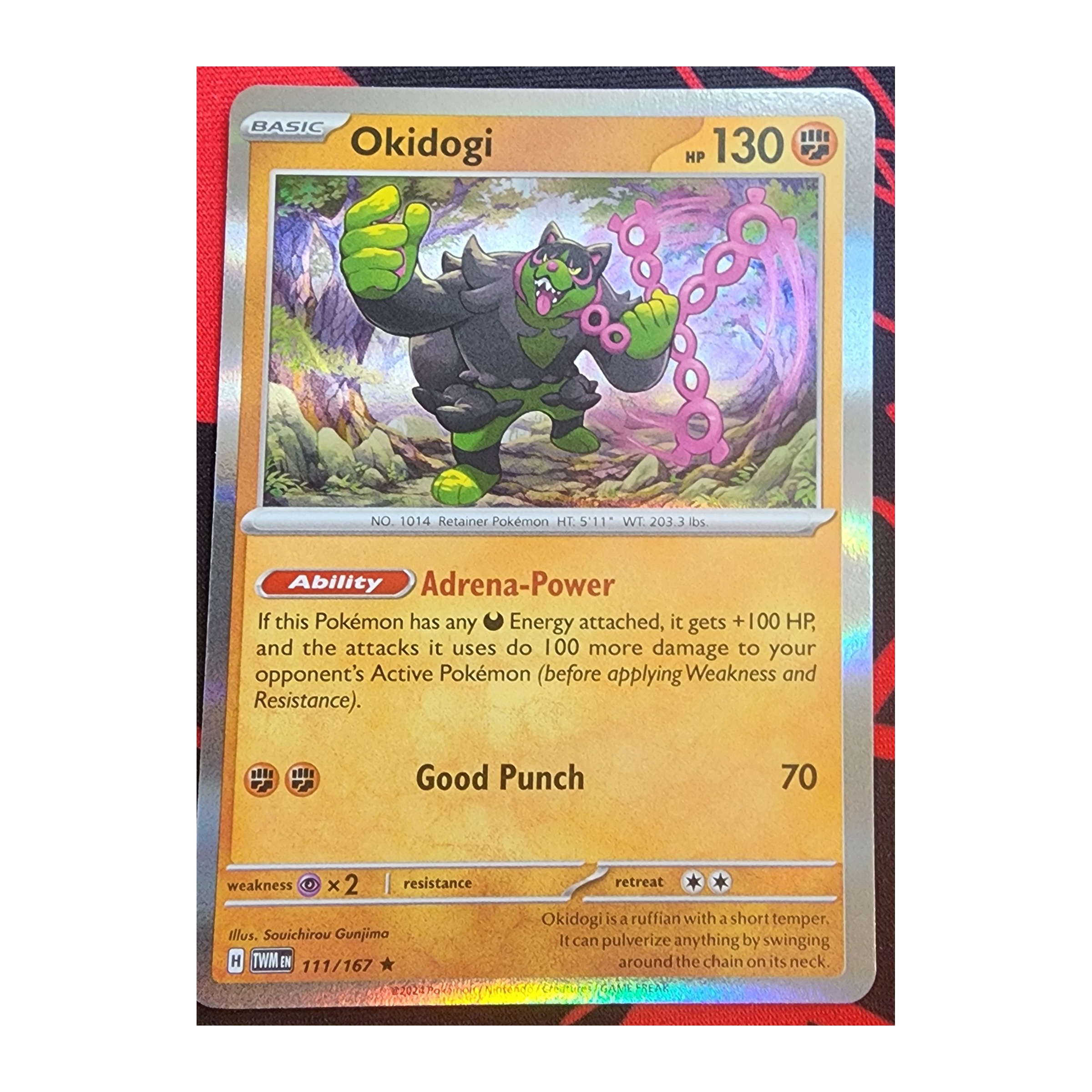 Okidogi Rare SV06: Twilight Masquerade 111/167 NM