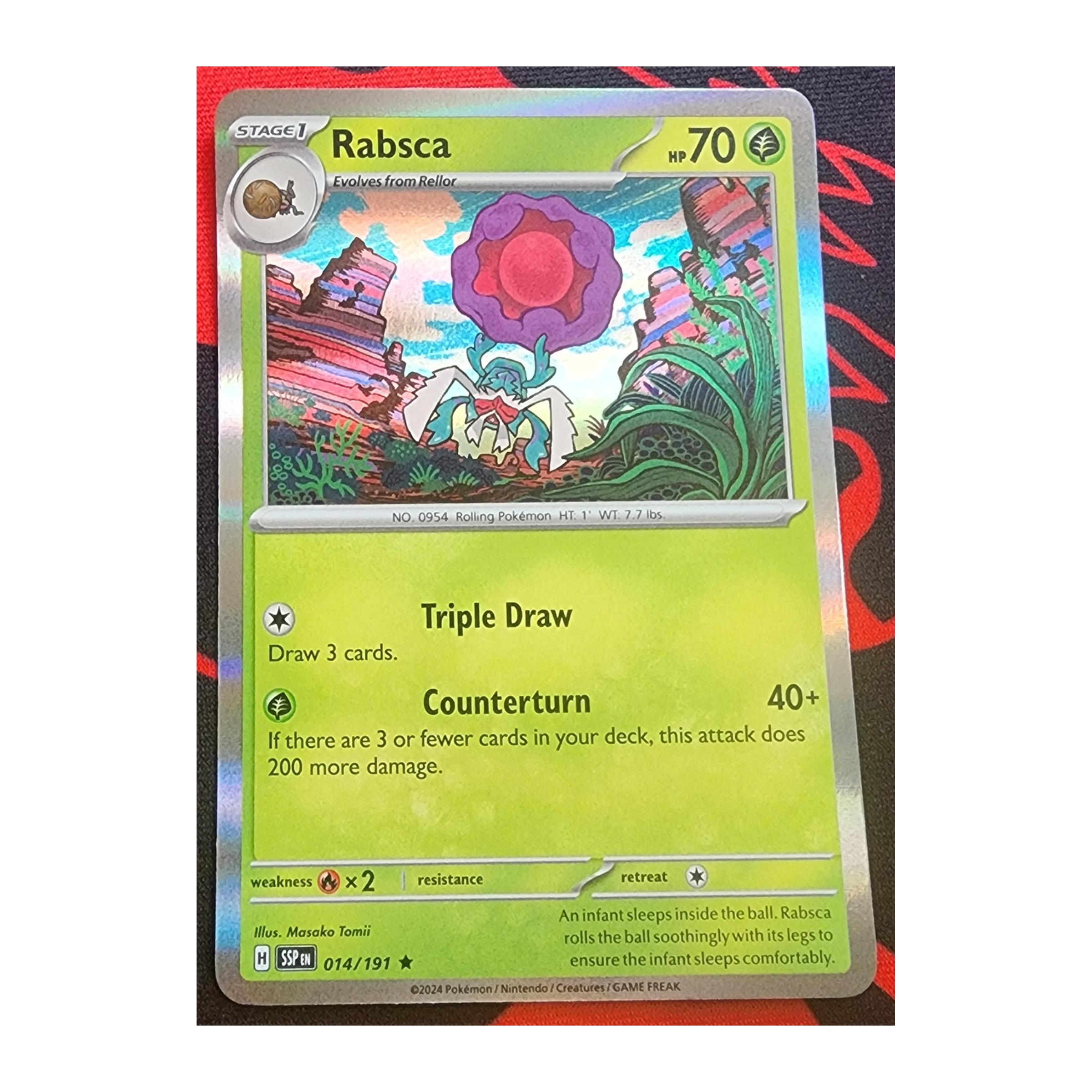 Rabsca Rare SV08: Surging Sparks 014/191 NM