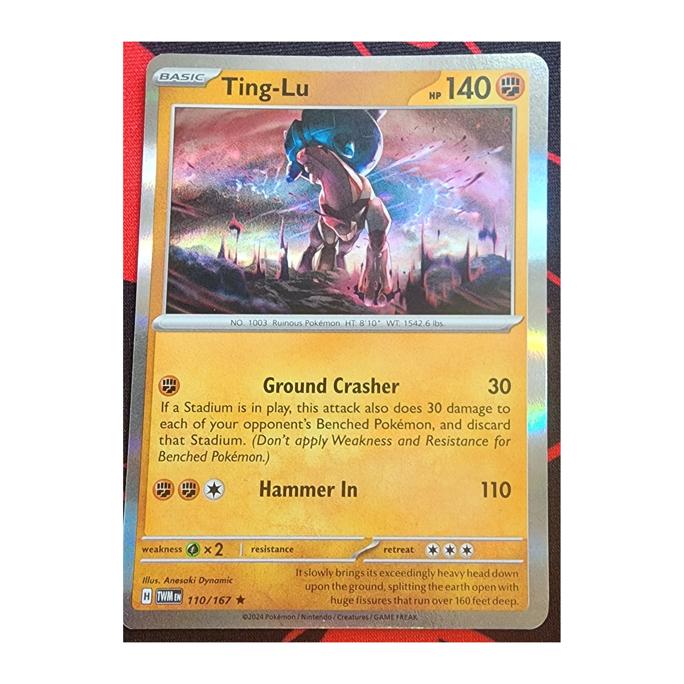 Ting-Lu Rare SV06: Twilight Masquerade 110/167 NM Holo