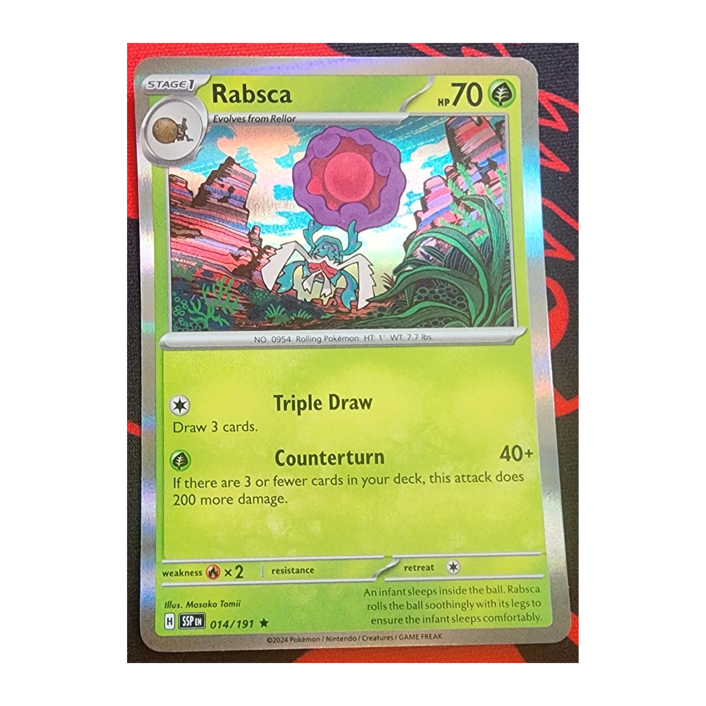 Rabsca Rare SV08: Surging Sparks 014/191 NM