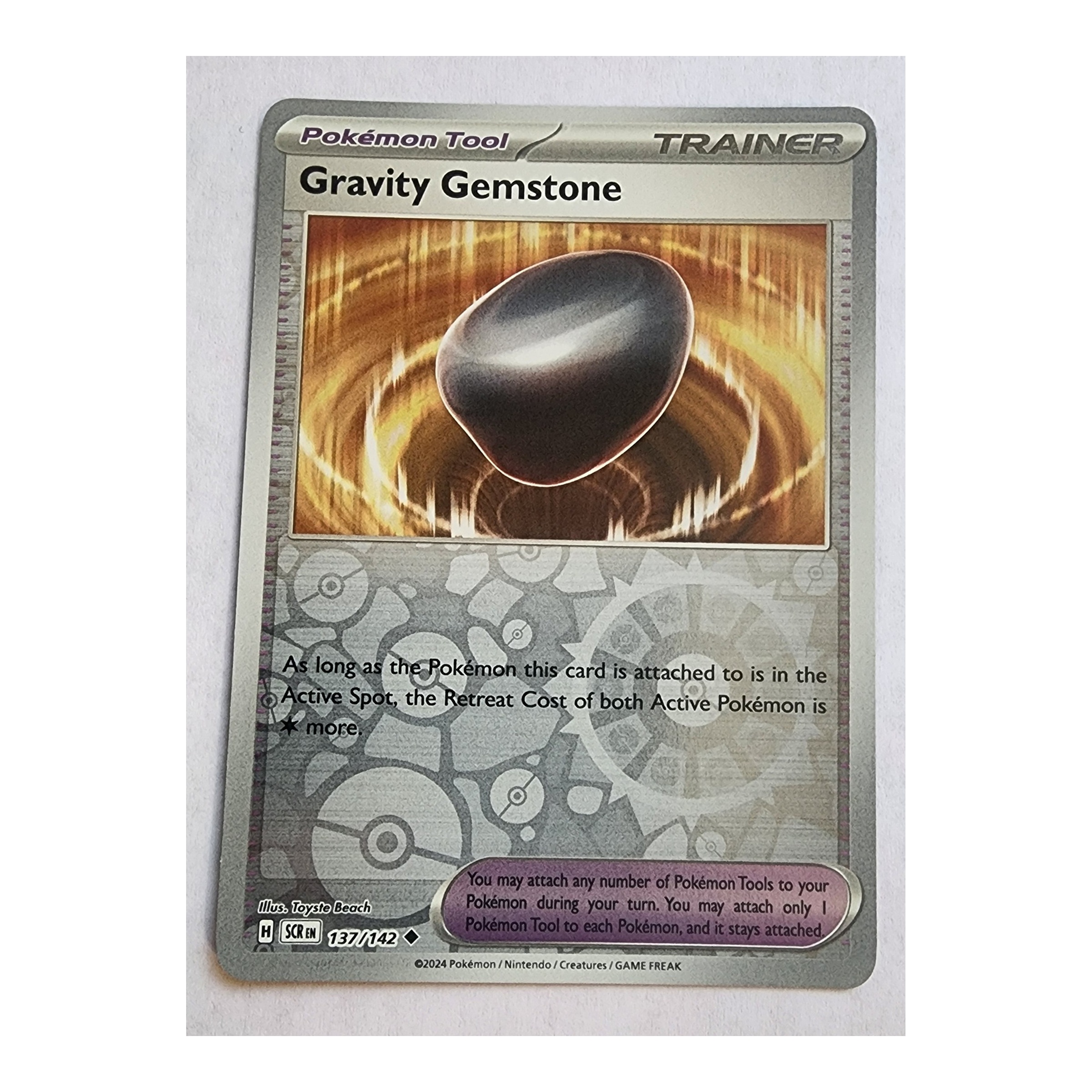 Gravity Gemstone Uncommon SV07: Stellar Crown 137/142 NM Reverse Holo