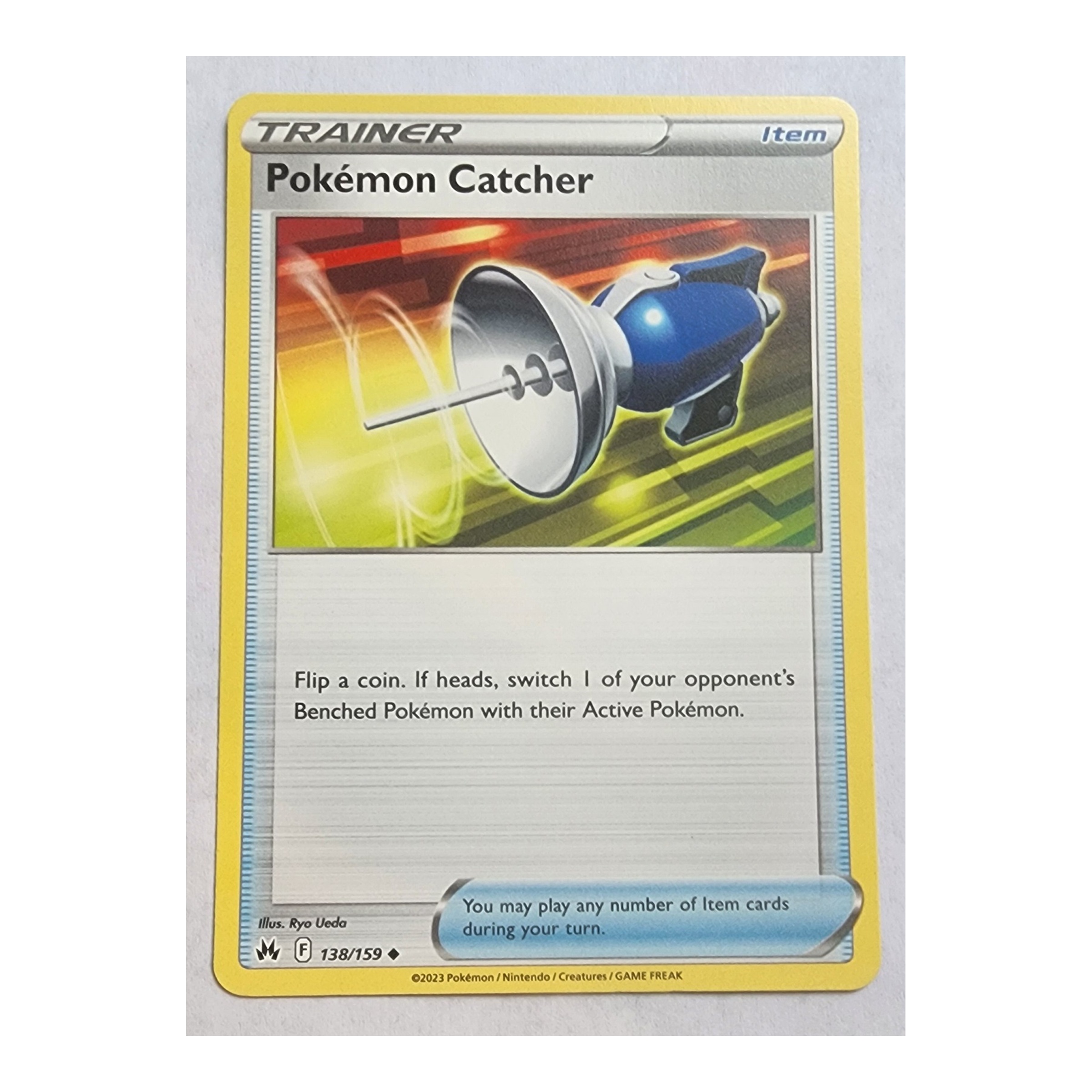 Pokémon Catcher Uncommon SWSH12.5: Crown Zenith 138/159 NM