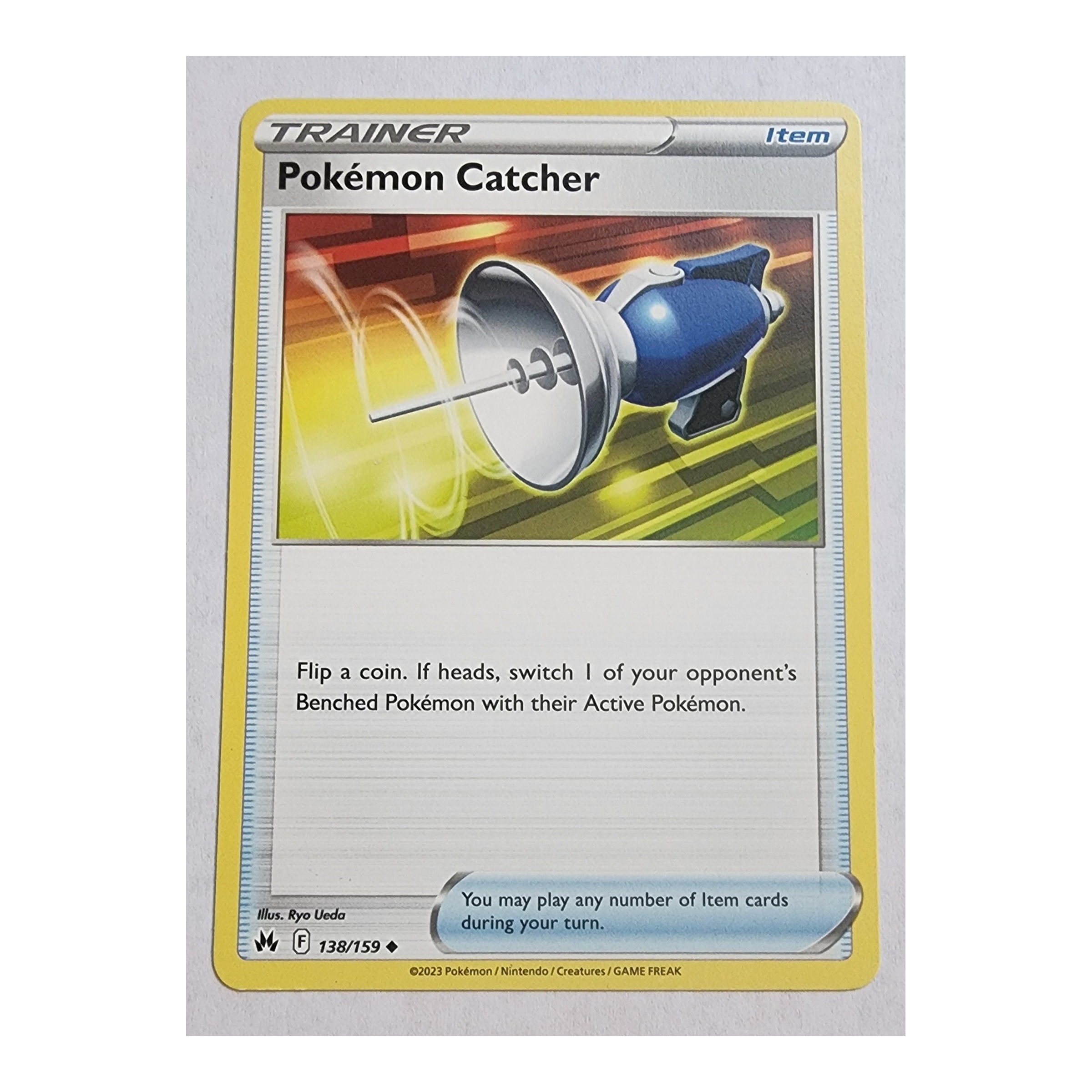 Pokémon Catcher Uncommon SWSH12.5: Crown Zenith 138/159 NM