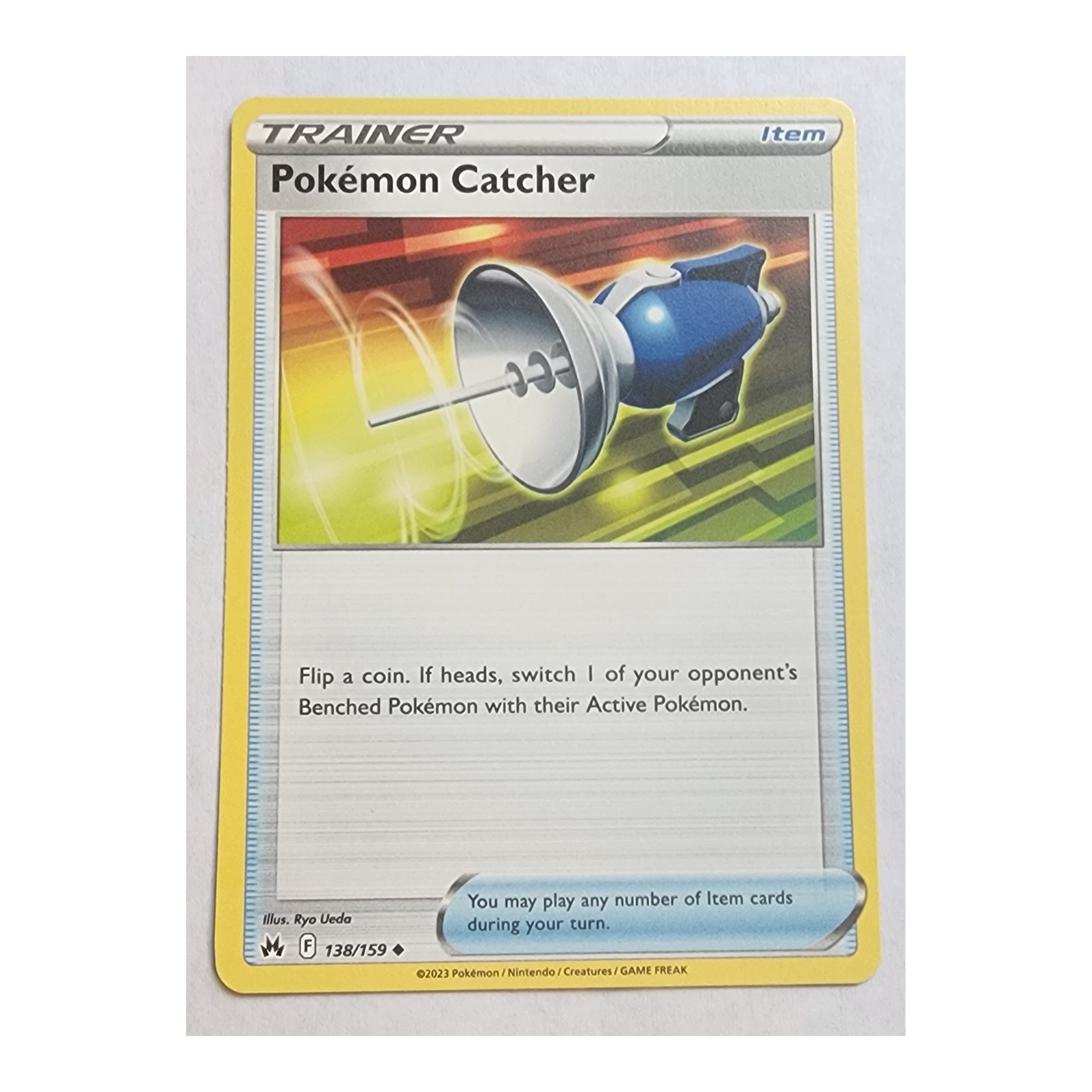 Pokémon Catcher Uncommon SWSH12.5: Crown Zenith 138/159 NM