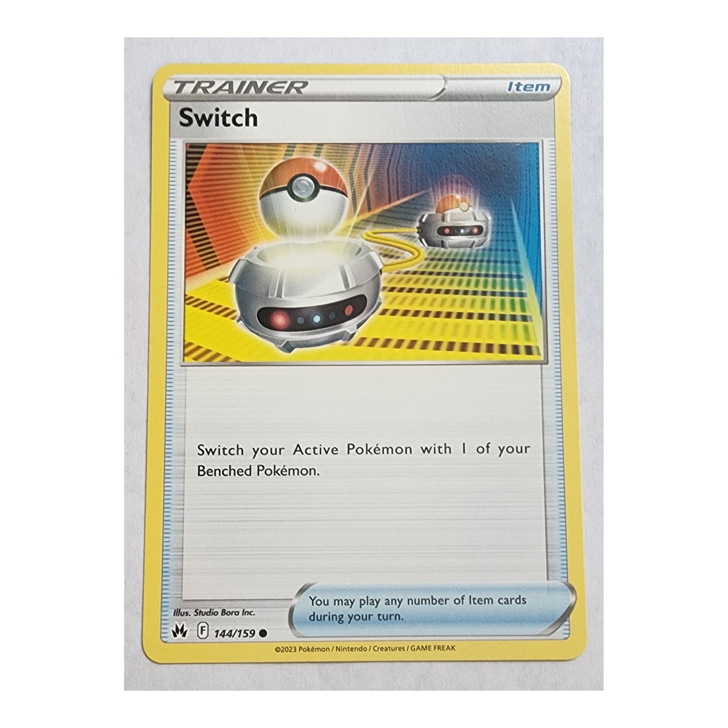 Switch Common SWSH12.5: Crown Zenith 144/159 NM