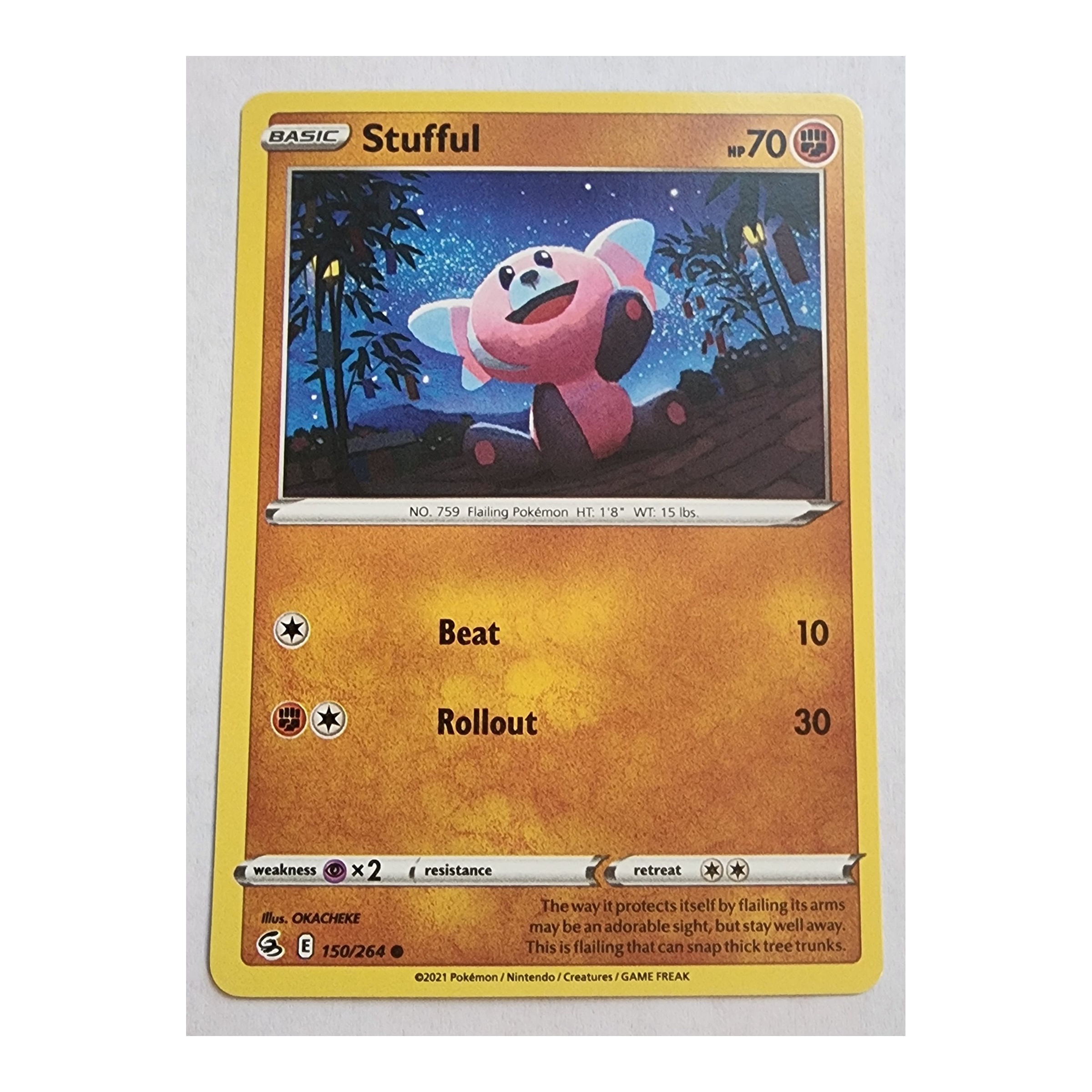 Stufful Common SWSH8: Fusion Strike 150/264 NM