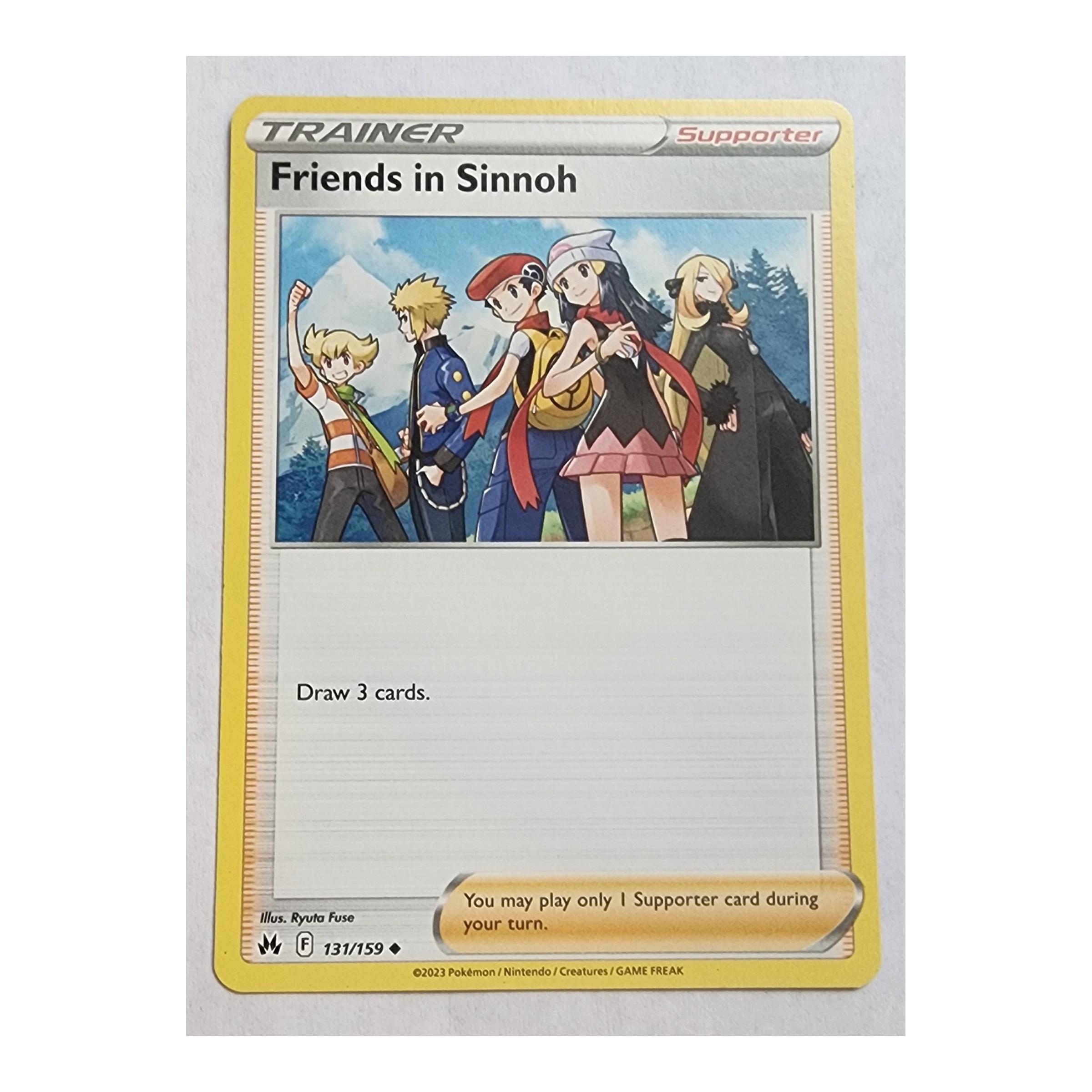 Friends in Sinnoh Uncommon SWSH12.5: Crown Zenith 131/159 NM
