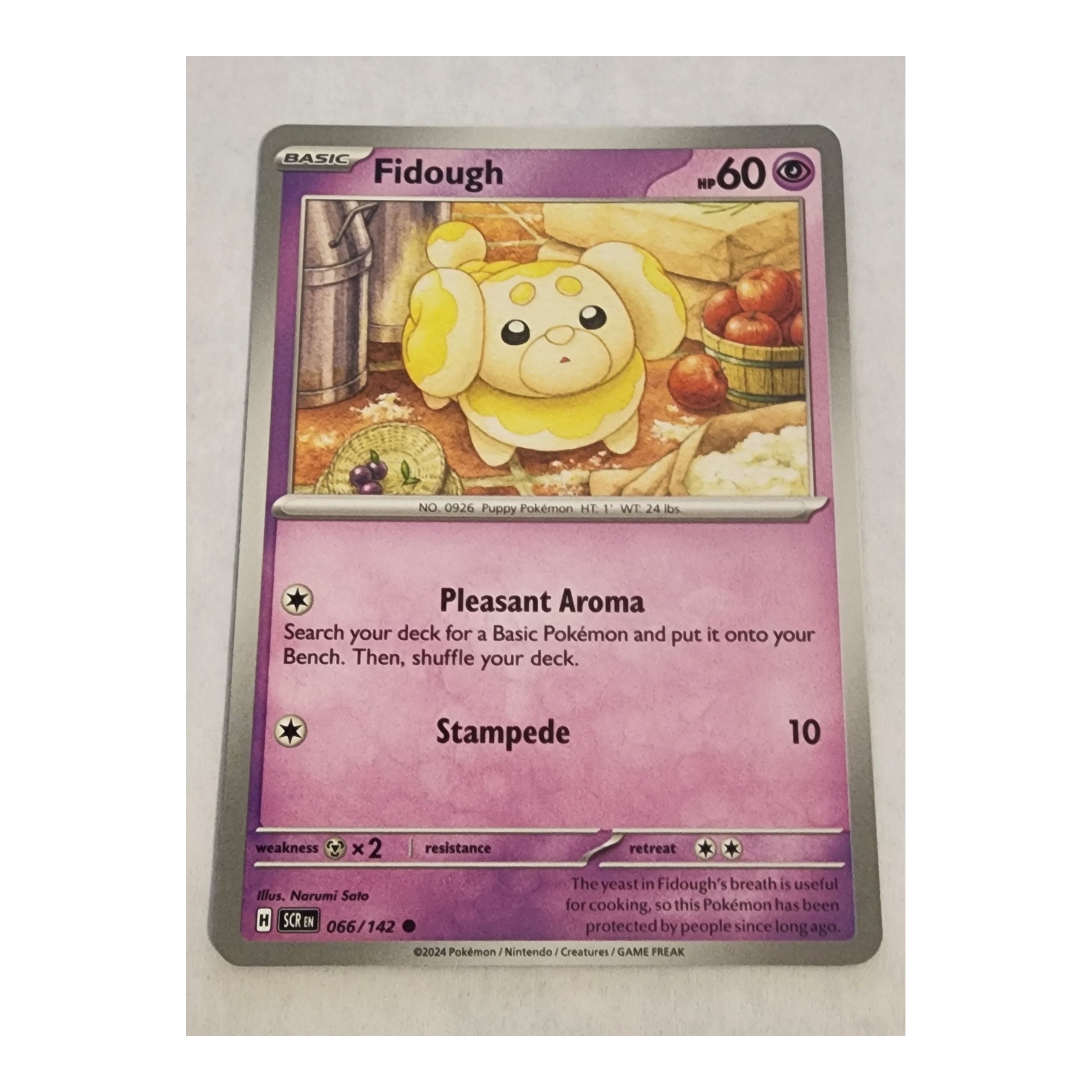 Fidough Common SV07: Stellar Crown 066/142 NM